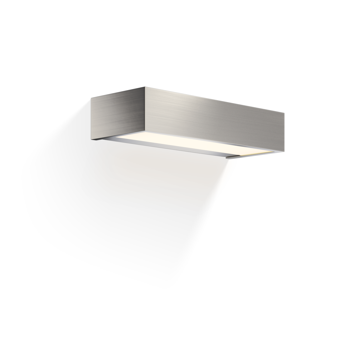 Die zeitlose Decor Walther Box 25 in Nickel Satiniert bei dasfeinebad bietet eine vielseitige und ansprechende Lichtquelle für jedes Badezimmerdesign.