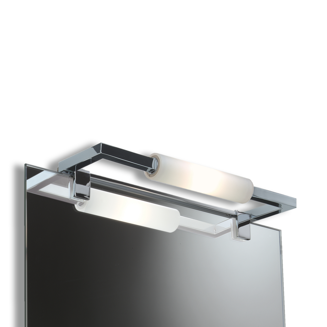 Applique miroir NEW CORNER 1 LED - Chrome