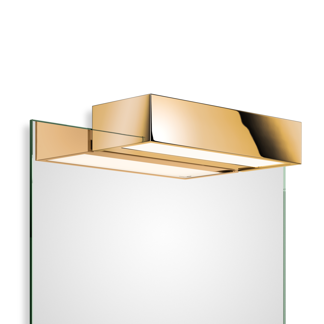 Die Decor Walther Box 25 in Gold bietet bei dasfeinebad eine exquisite Beleuchtungsoption, die Eleganz und Raffinesse in Ihr Badezimmer bringt.