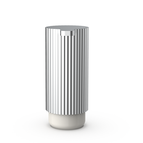 Eleganter Seifenspender aus Aluminium und Porzellan, ideal für stilvolles Badezimmer, Decor Walther OF.LINE Kollektion