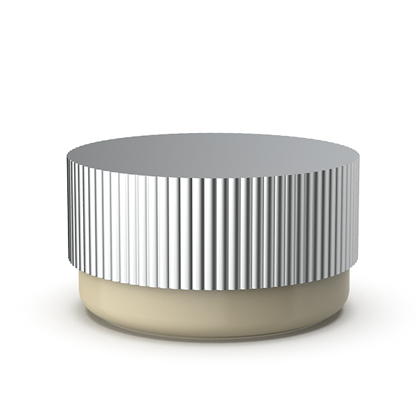 Stilvoller Organizer aus robustem Aluminium und feinem Porzellan, perfekt zur Aufbewahrung von Kosmetika und Schmuck, Decor Walther OF.LINE