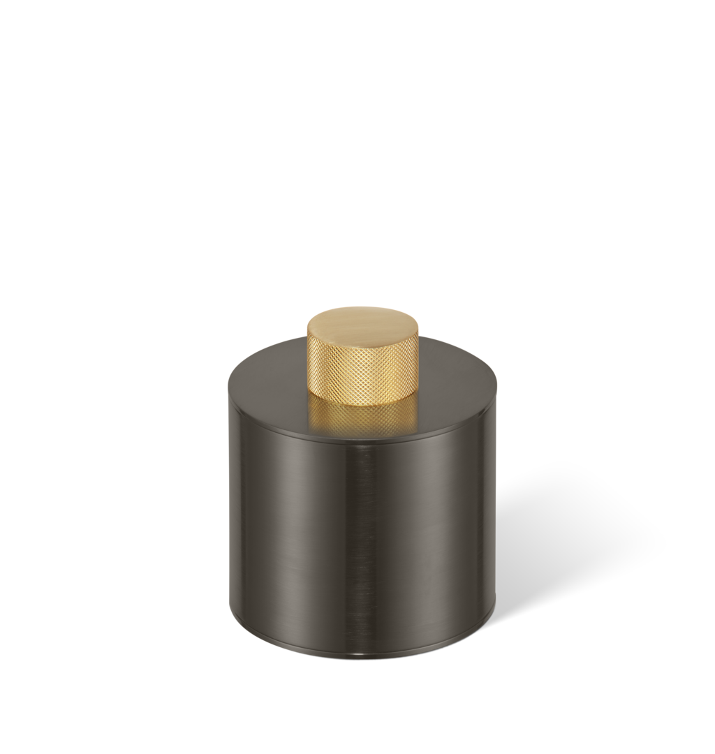 Hochwertige Behälter in Dunkelbronze und Gold Matt 24 Karat, perfekt für moderne Gäste-WCs, von Decor Walther. Jetzt bei DasFeineBad für ein exklusives Badambiente kaufen.