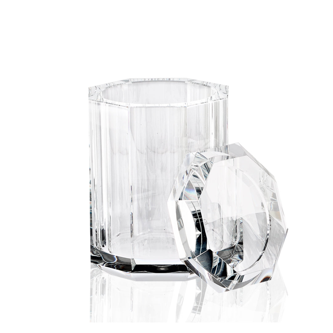 Gobelet en cristal avec couvercle KR BMD