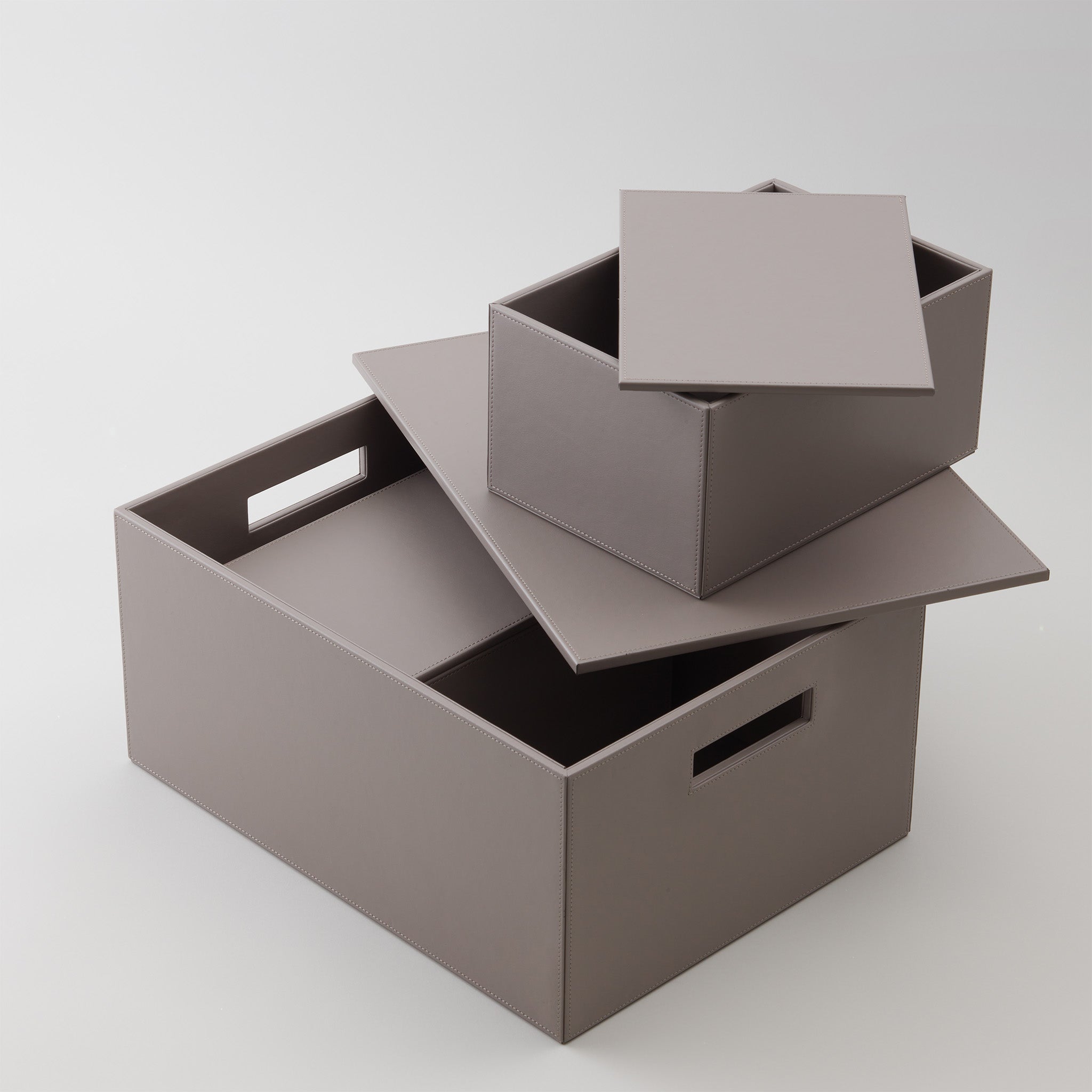 Storage box 3-piece set Brownie 3BOX