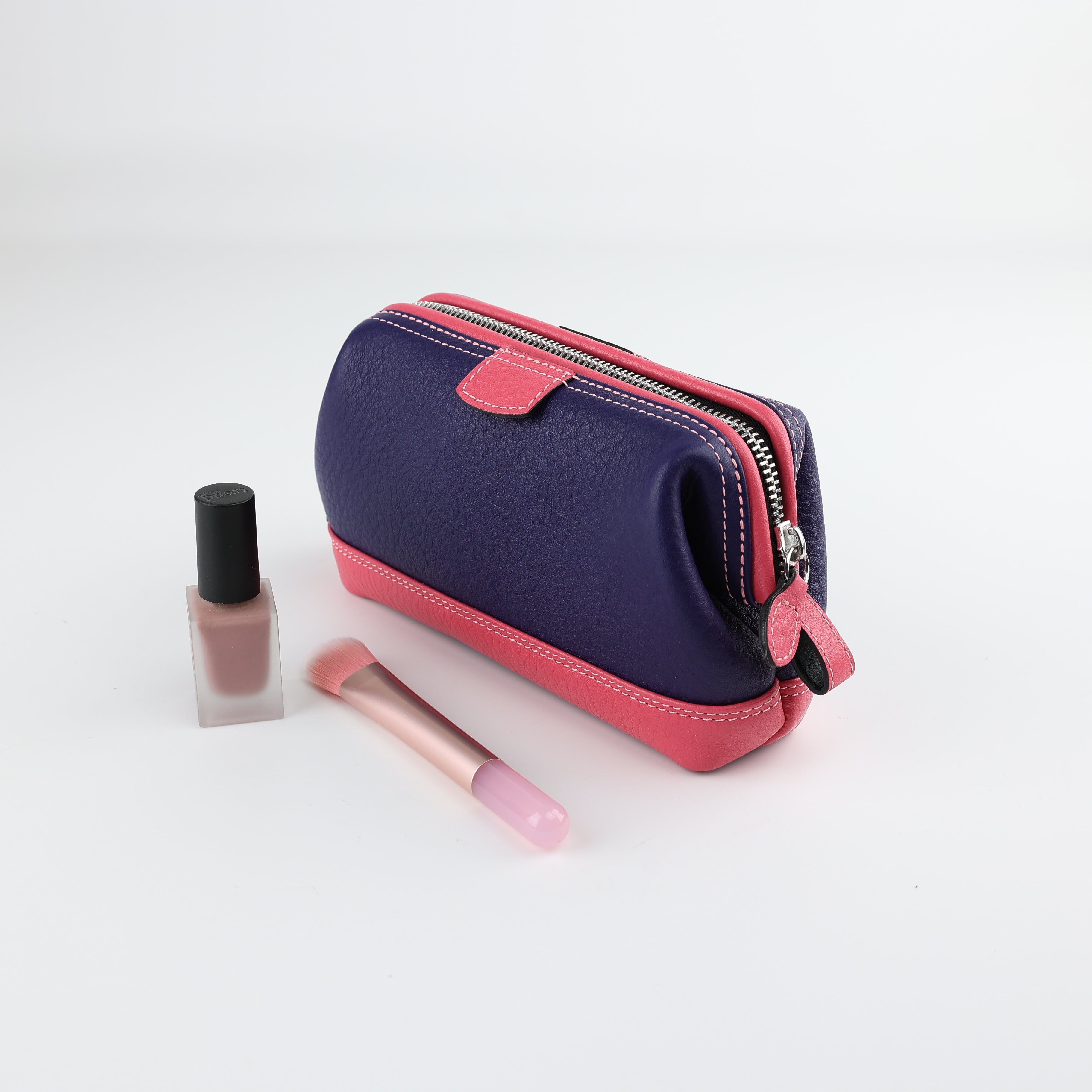 Kosmetiktasche Mousetrap (S) - violett/ pink