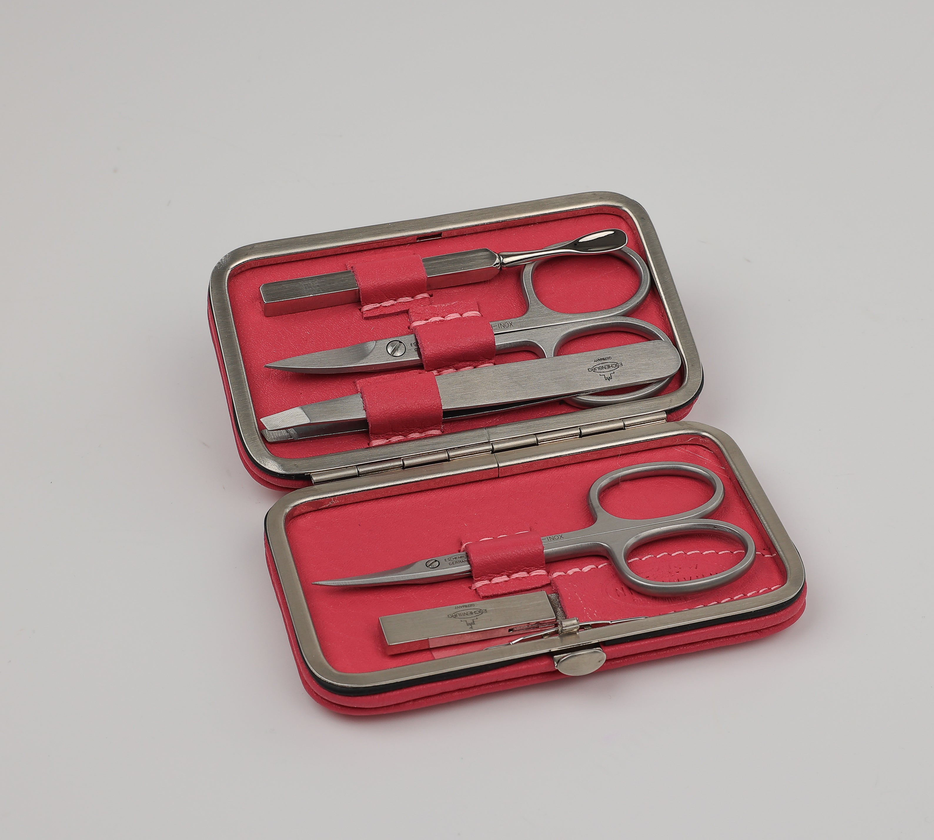 Kleines Maniküre Etui 5-Teilig - Frame (M) - pink