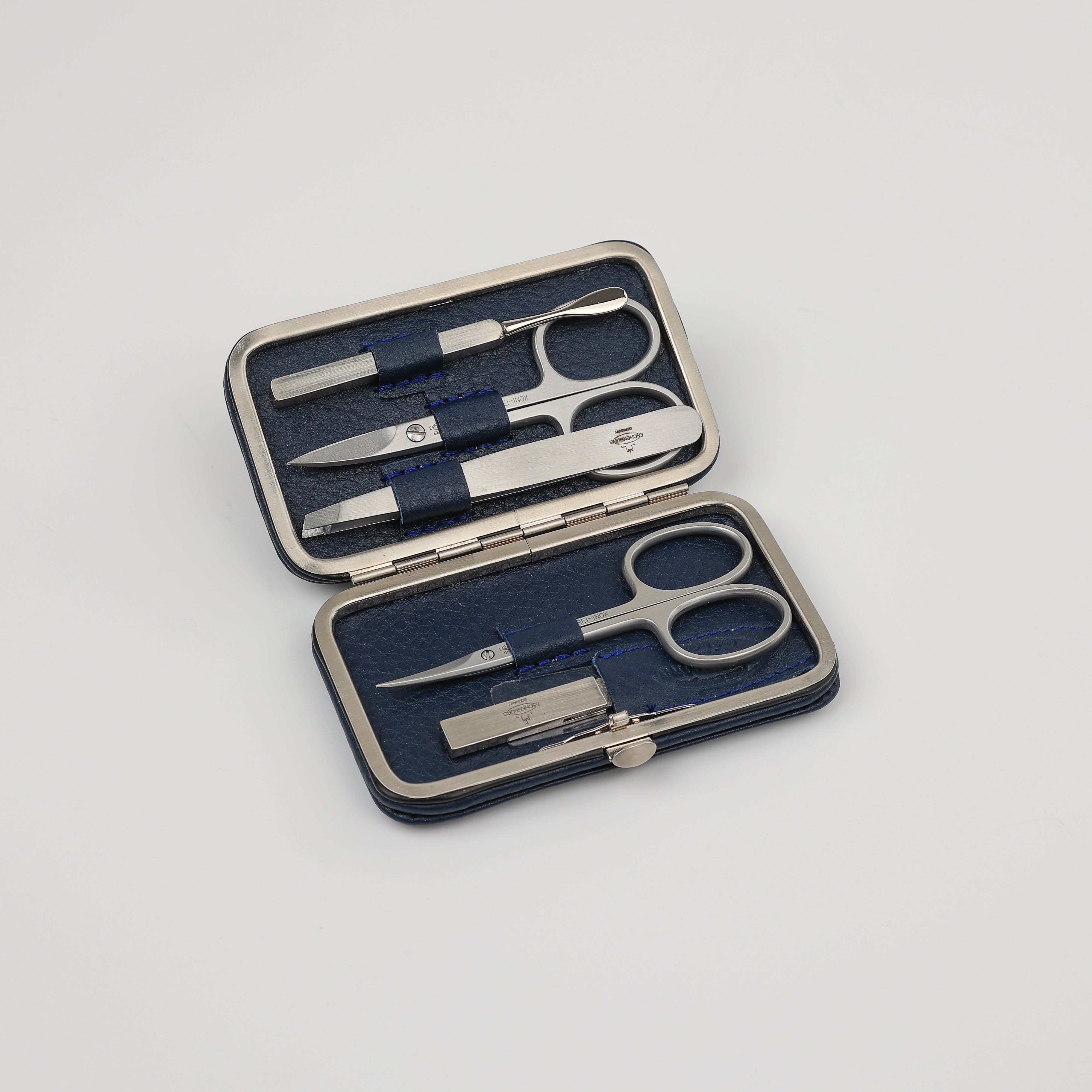 Kleines Maniküre Etui 5-Teilig - Frame (M) - dunkelblau
