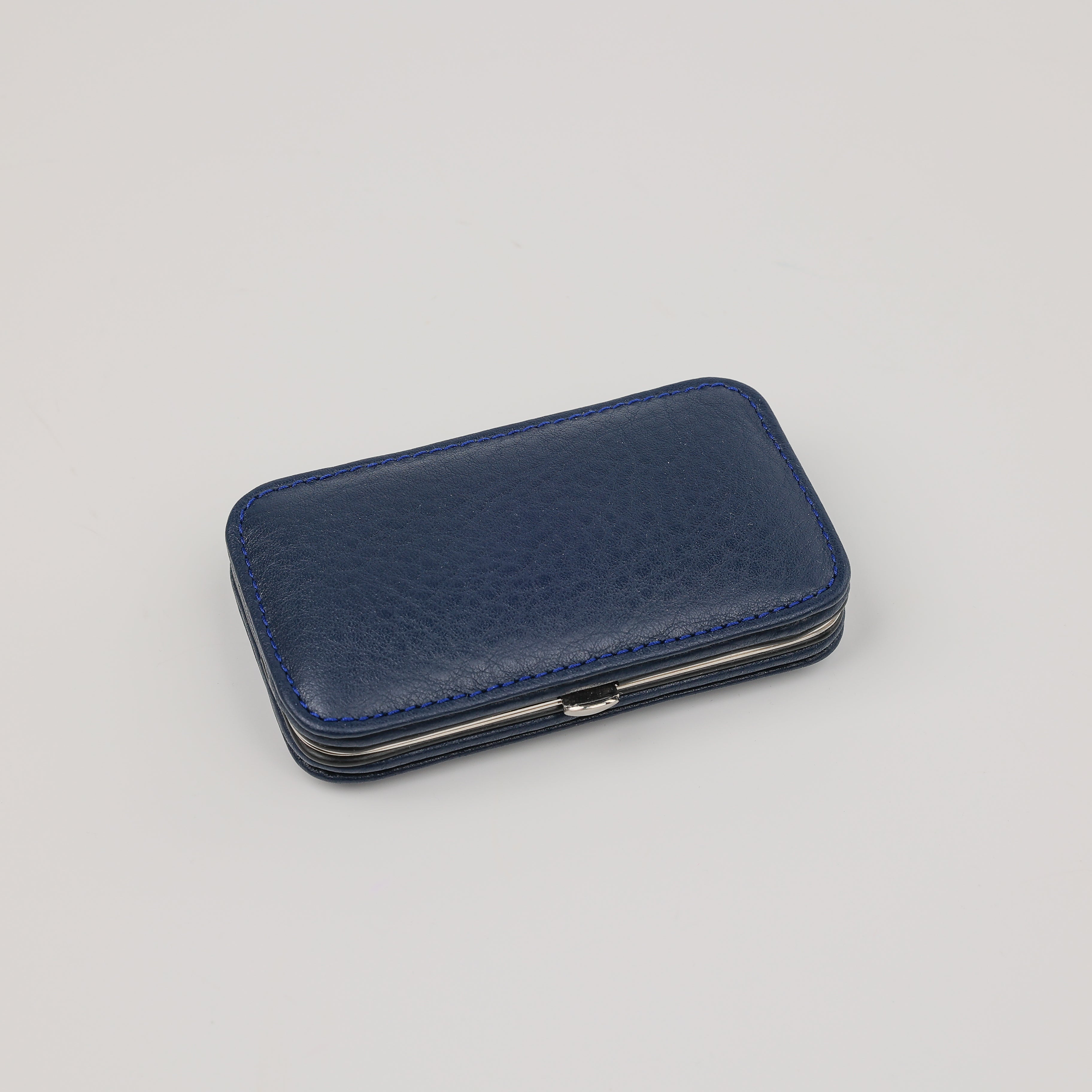 Kleines Maniküre Etui 5-Teilig - Frame (M) - dunkelblau