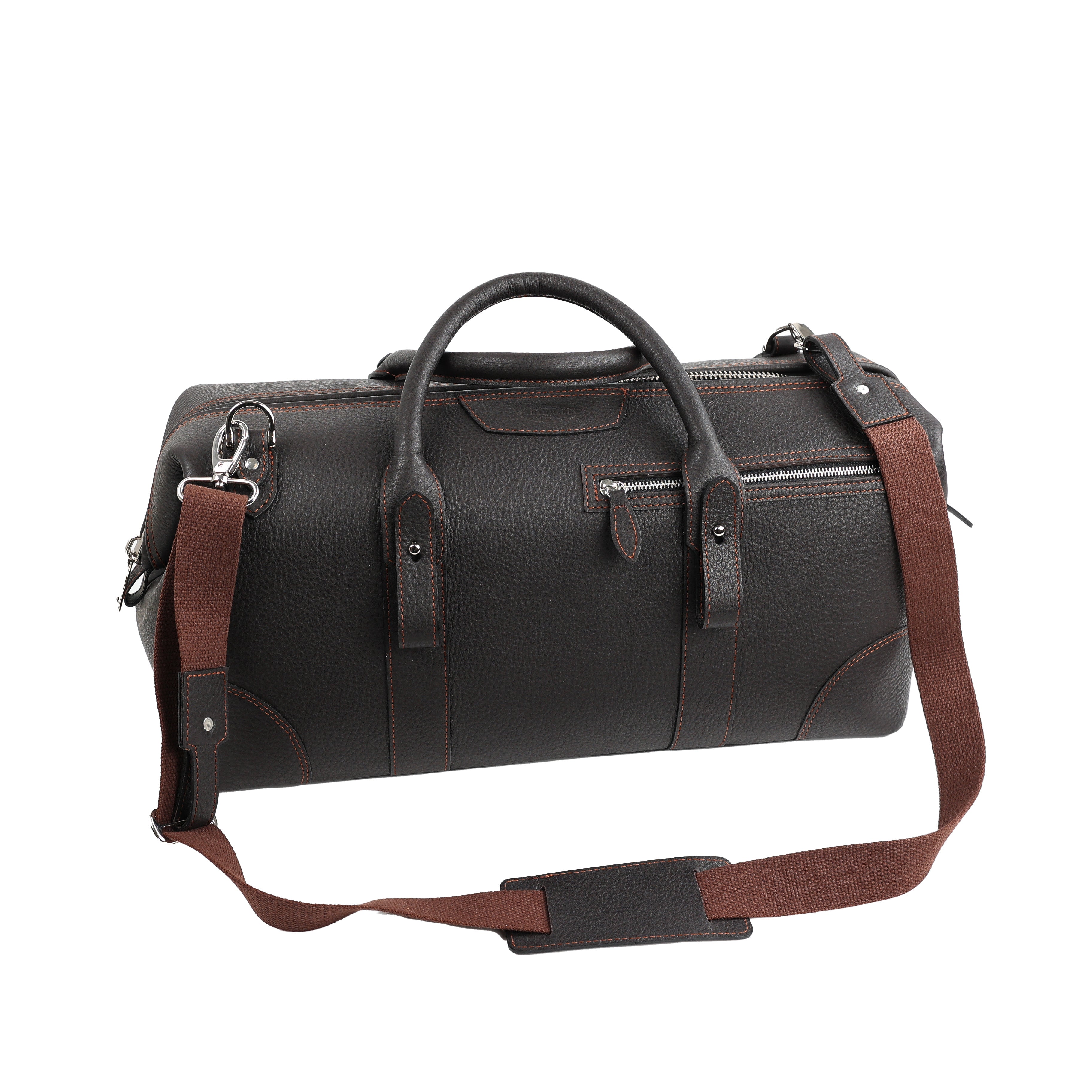 Bolsa de viaje de piel Weekender Sport