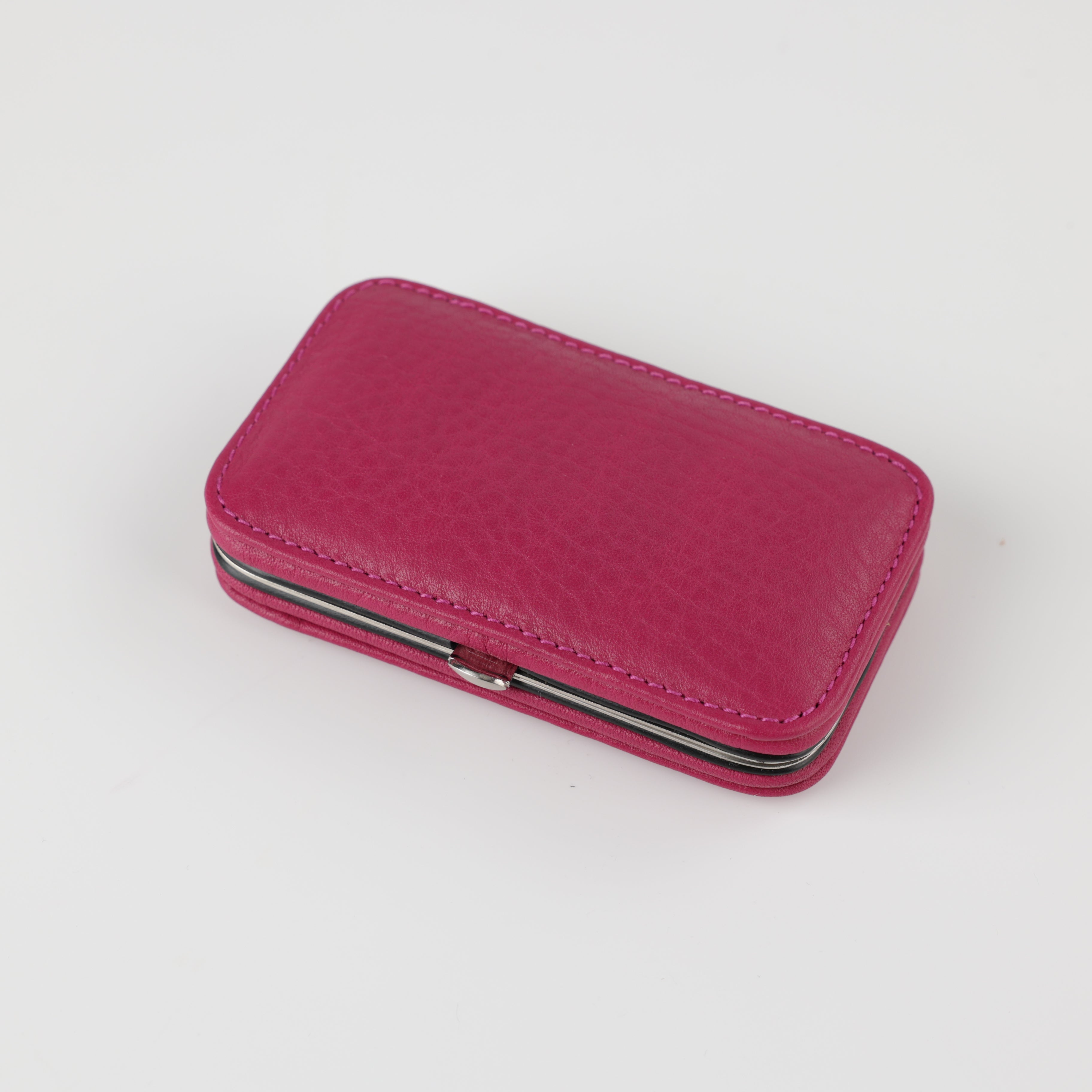 Maniküre Etui 5-Teilig Frame (M) INOX - fuchsia