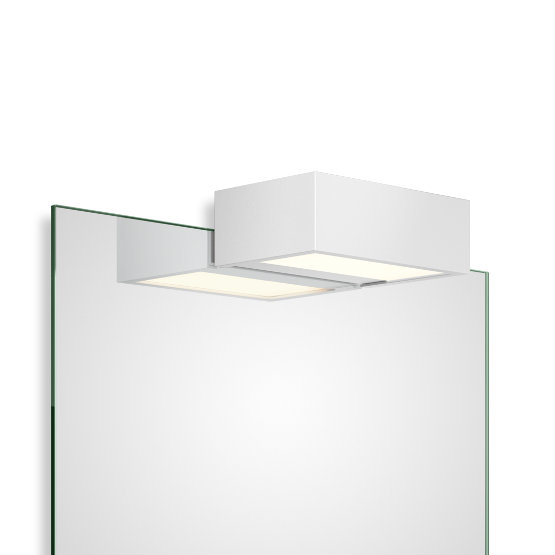 Die Decor Walther Box 15 Badleuchte in Weiß matt bei dasfeinebad bietet eine dezente und effektive Beleuchtung – ein Muss für minimalistische Badezimmerdesigns.