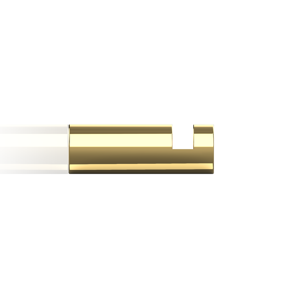 Haken MK HAK1 in Gold – luxuriöse Wandhalterung für Handtücher oder Accessoires im Bad