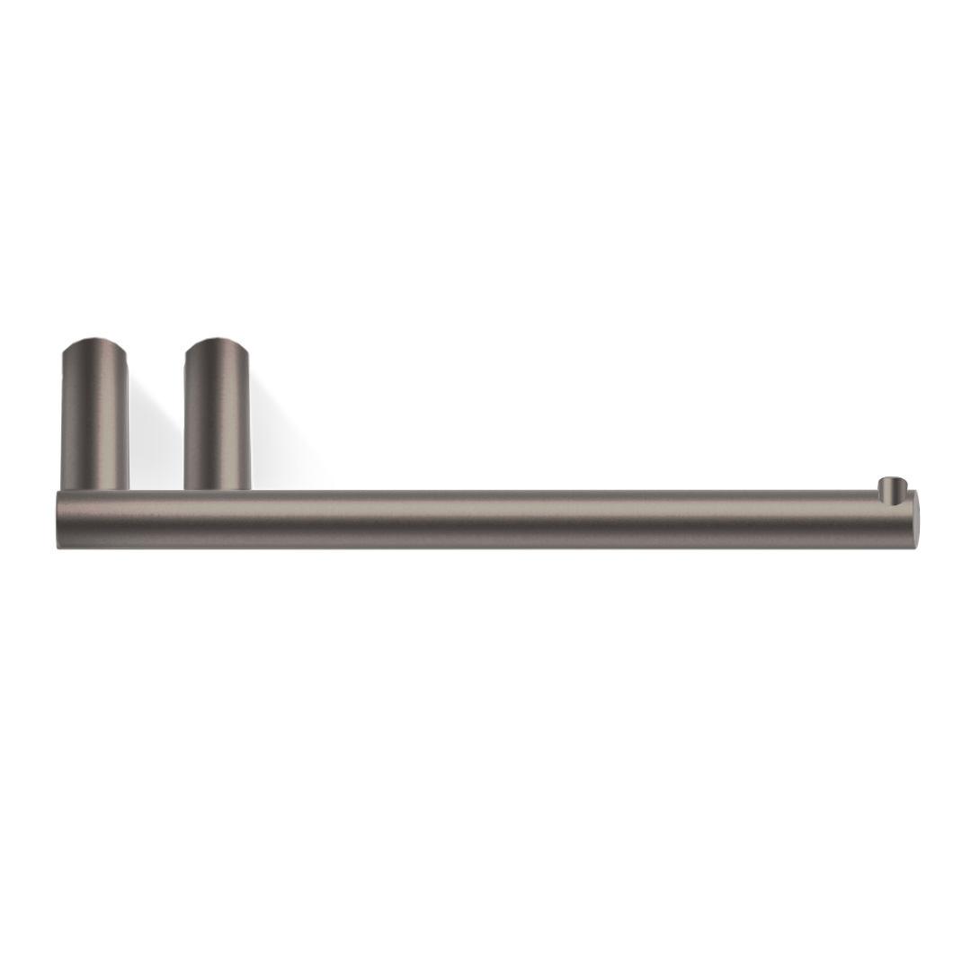 Design-WC-Halter MK TPH1 in Dark metal matt – zurückhaltende Stärke im japanisch inspirierten Look
