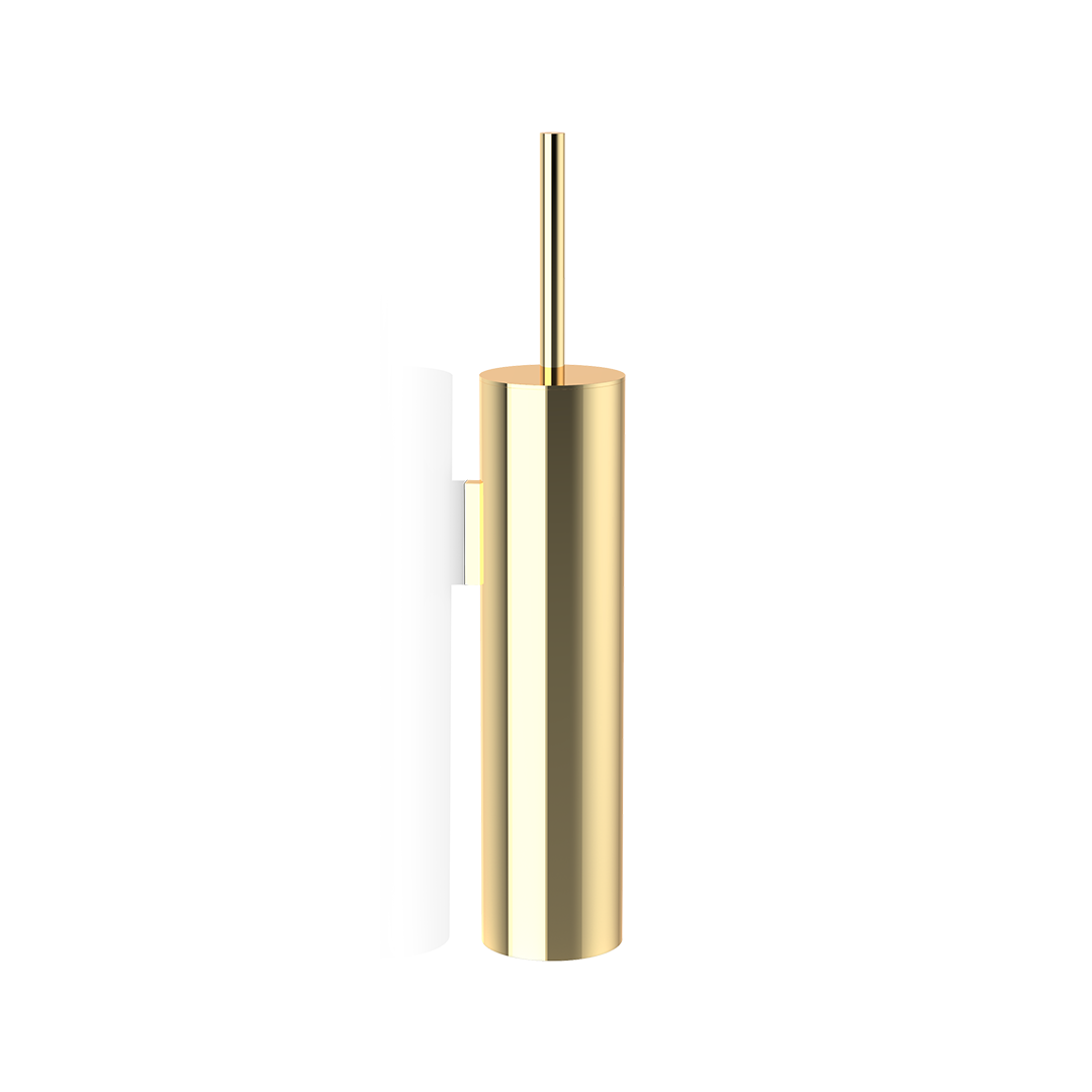 Wand-Toilettenbürste MK WBG in edlem Gold – luxuriöser Akzent für stilvolle Badezimmer