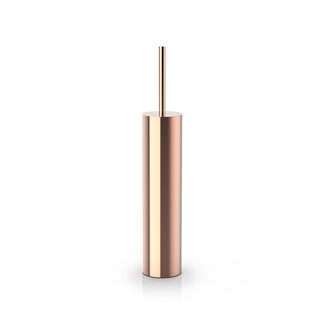 Luxuriöse Toilettenbürste MK SBG in Roségold aus der puristischen Mikado-Serie von Decor Walther