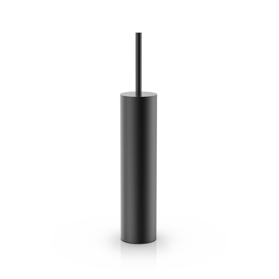 Minimalistische WC-Bürste MK SBG in Schwarz matt mit fernöstlich inspirierter Formgebung