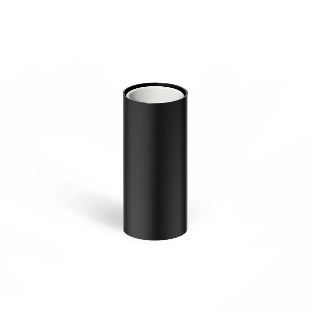 Stilvoller Zahnpflegebecher MK SMB in Schwarz matt – japanisch inspiriertes Design trifft auf moderne Klarheit