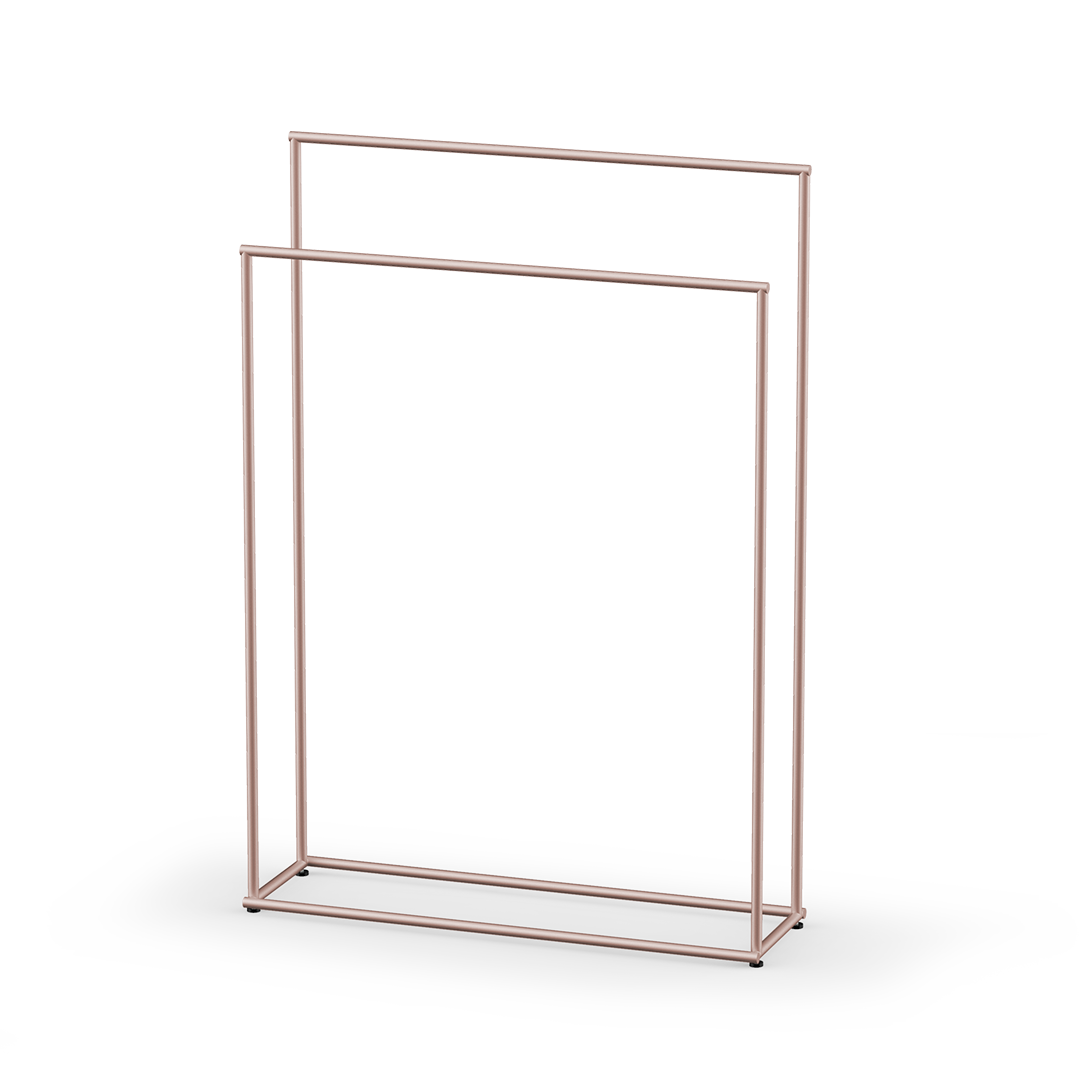 Handtuchhalter MK HT in gebürstetem Kupfer – exklusives Design mit besonderem Oberflächenfinish