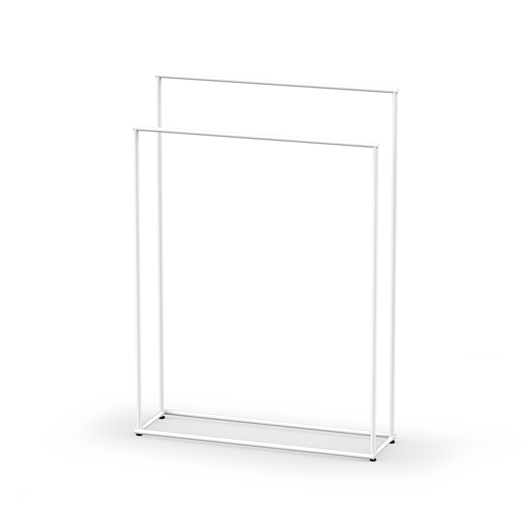 Handtuchhalter MK HT in Weiß matt – puristisch und stilvoll für helle, moderne Badkonzepte