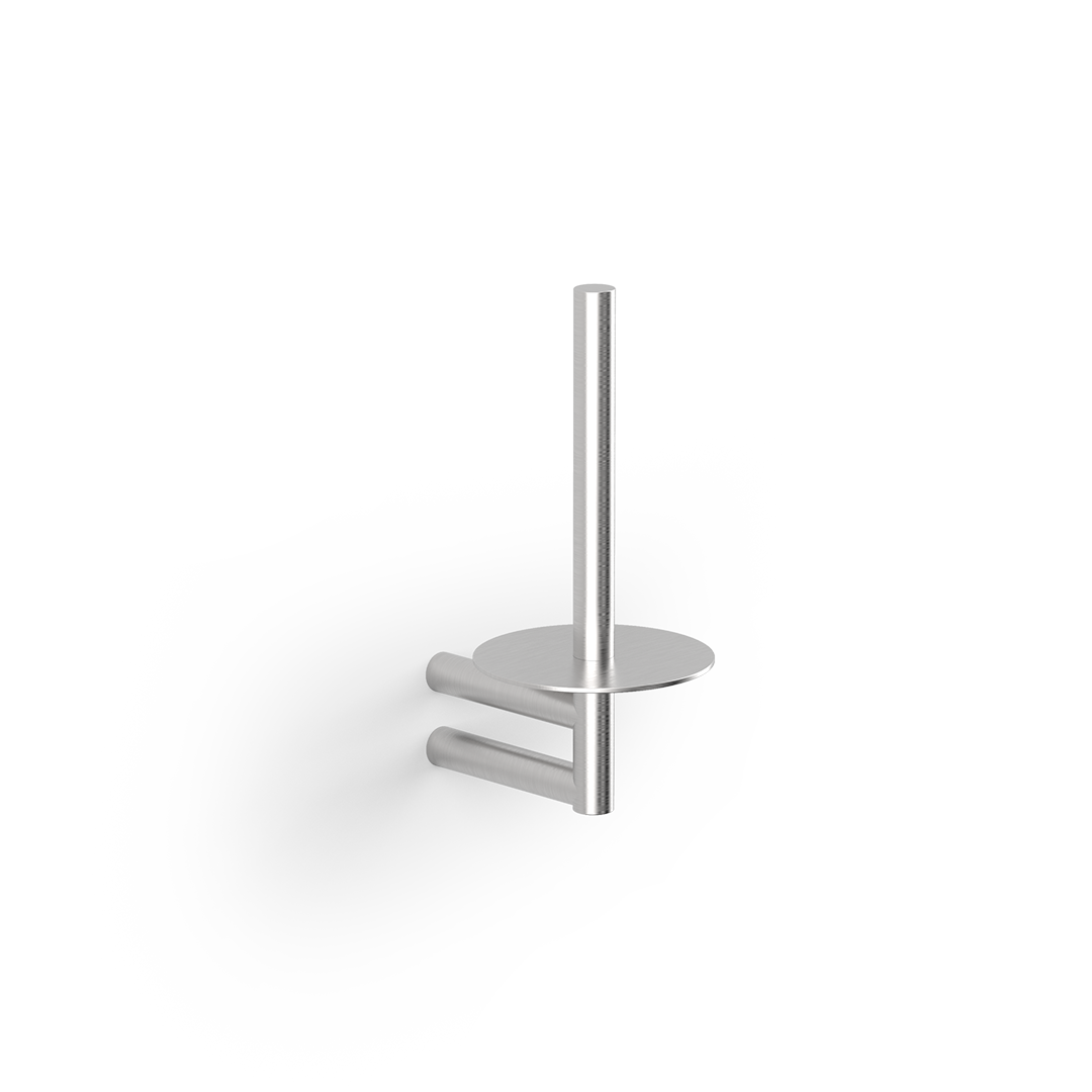 MK ERH WC-Halter aus Edelstahl matt – dezenter Purismus mit hochwertiger Verarbeitung
