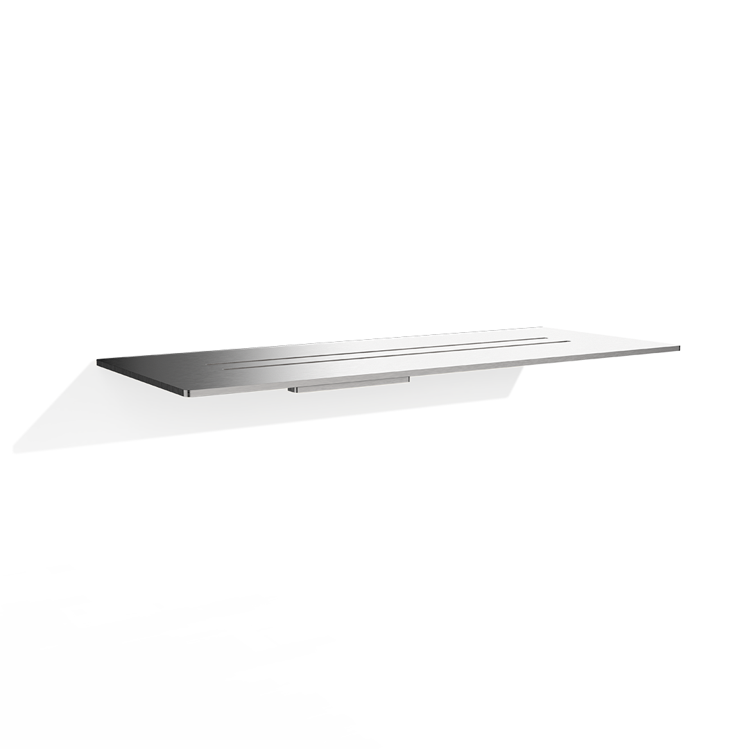 Wandkonsole MK DA in Edelstahl matt – funktional, langlebig und stilvoll im Detail