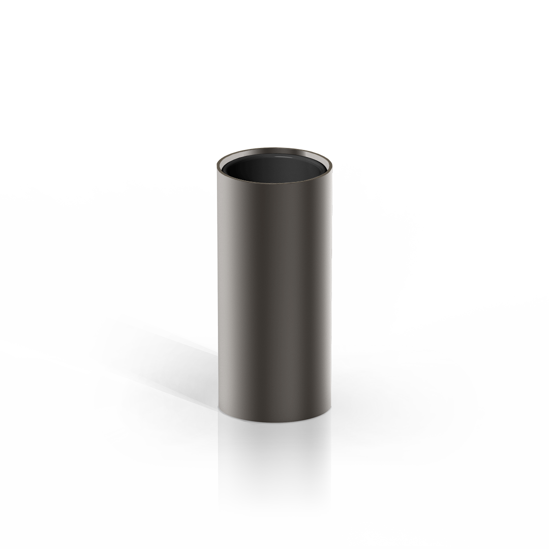 Design-Mundbecher MK SMB in Dark metal matt – modernes Badaccessoire in tiefem Anthrazitton