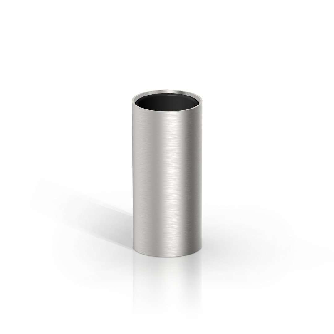 Hochwertiger Mundbecher MK SMB in Edelstahl Schwarz matt – Teil der Mikado-Serie von Decor Walther