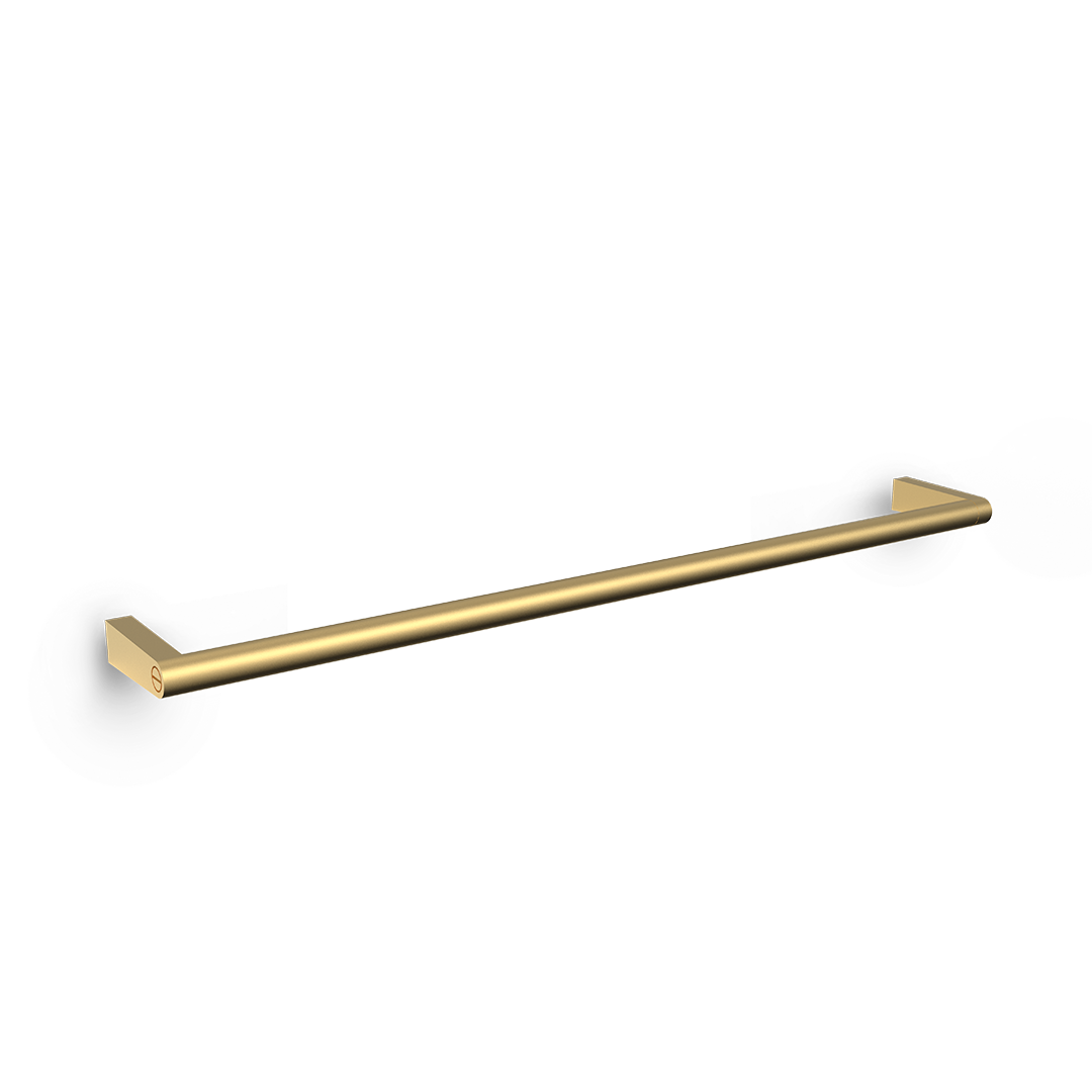 Decor-Walther SOHO HTE Handtuchstange 60 cm aus massivem Messing in Gold matt PVD zur Wandmontage, Artikelnummer: 0680782