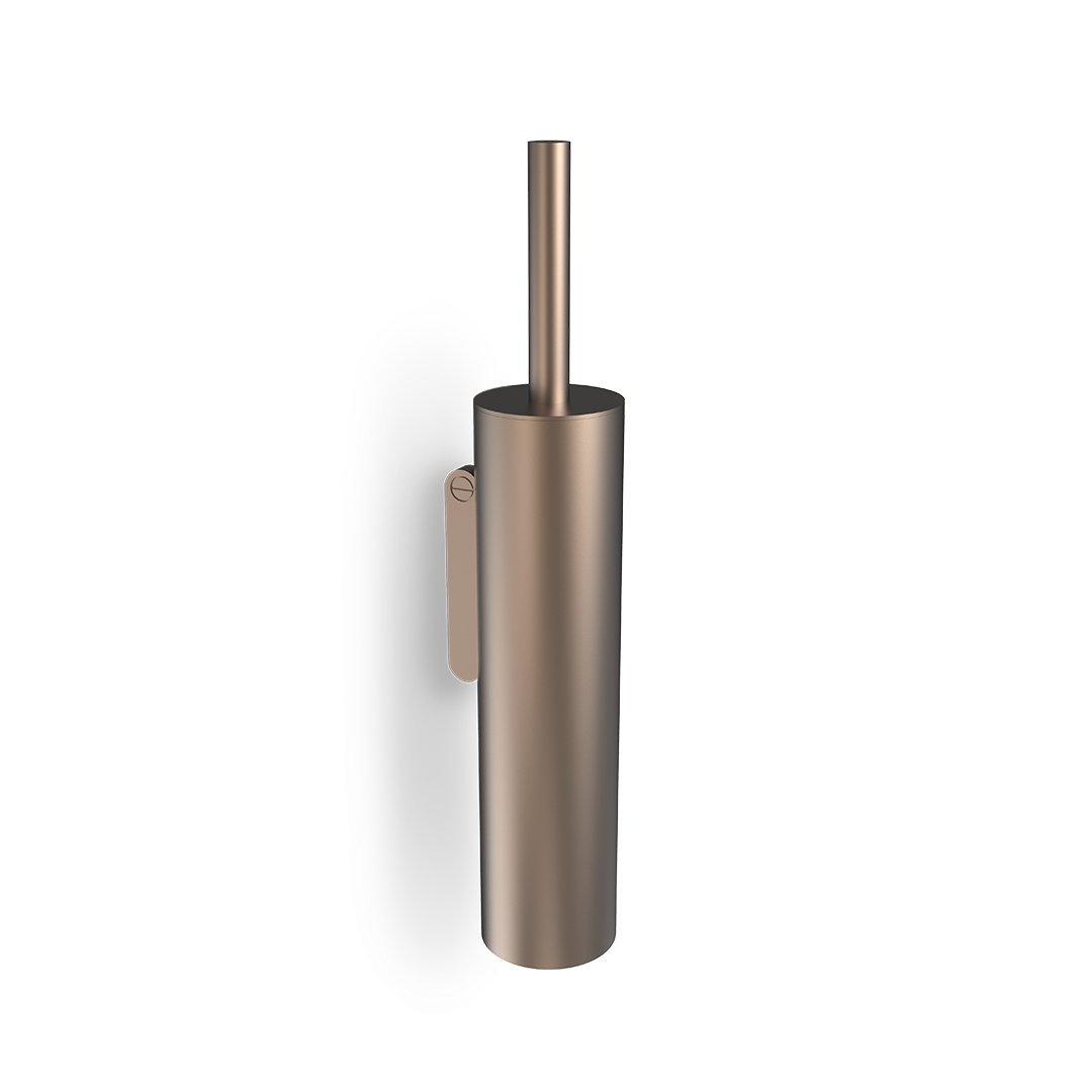 Decor-Walther SOHO WBG Wandbürstengarnitur aus massivem Messing in Kupfer matt PVD mit urbanem Design und langlebiger Oberfläche, Artikelnummer: 0681415