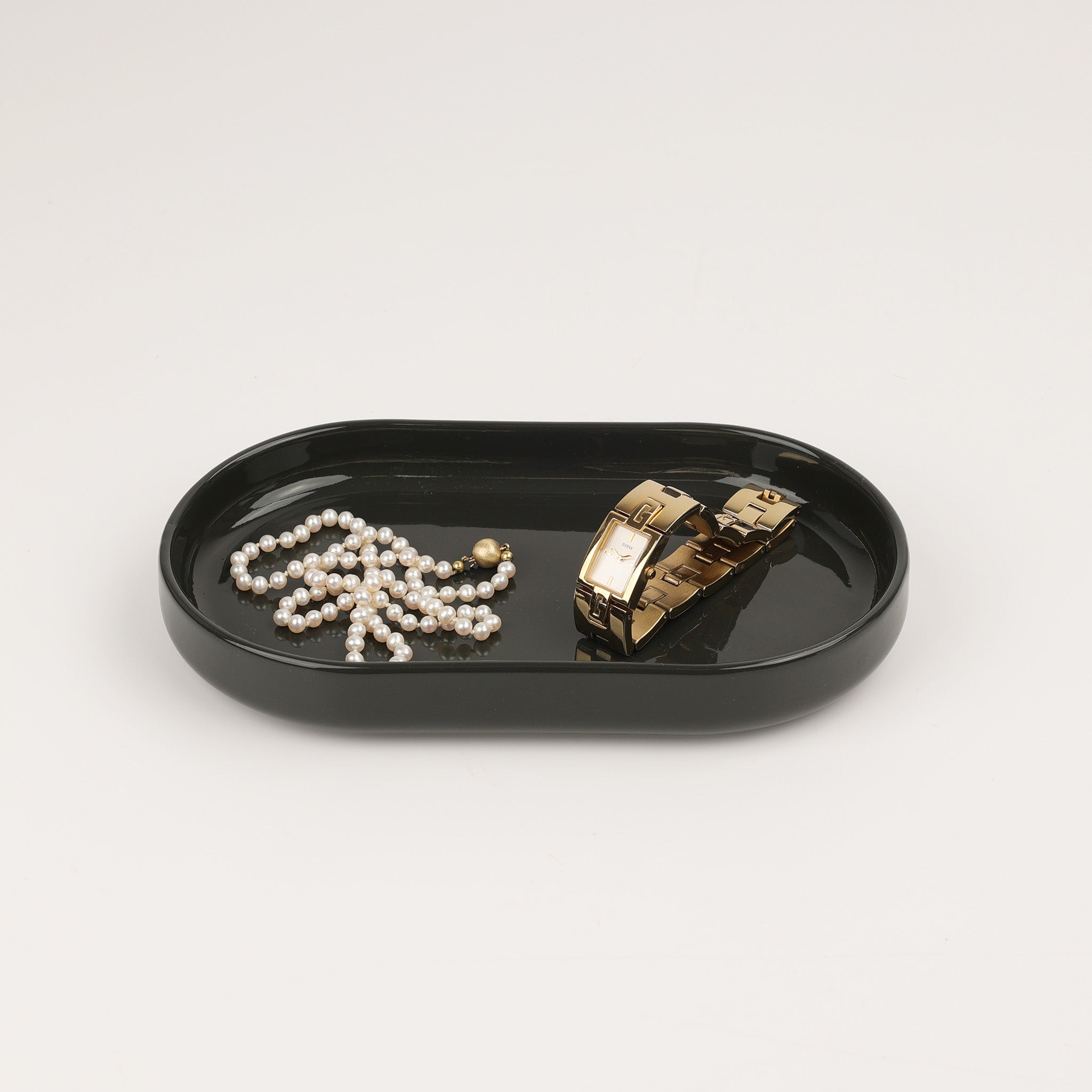 Hochwertiges Porzellantablett TAB S von Decor Walther aus der OF.LINE Kollektion – minimalistisch, vielseitig einsetzbar und perfekt für ein luxuriöses Ambiente.