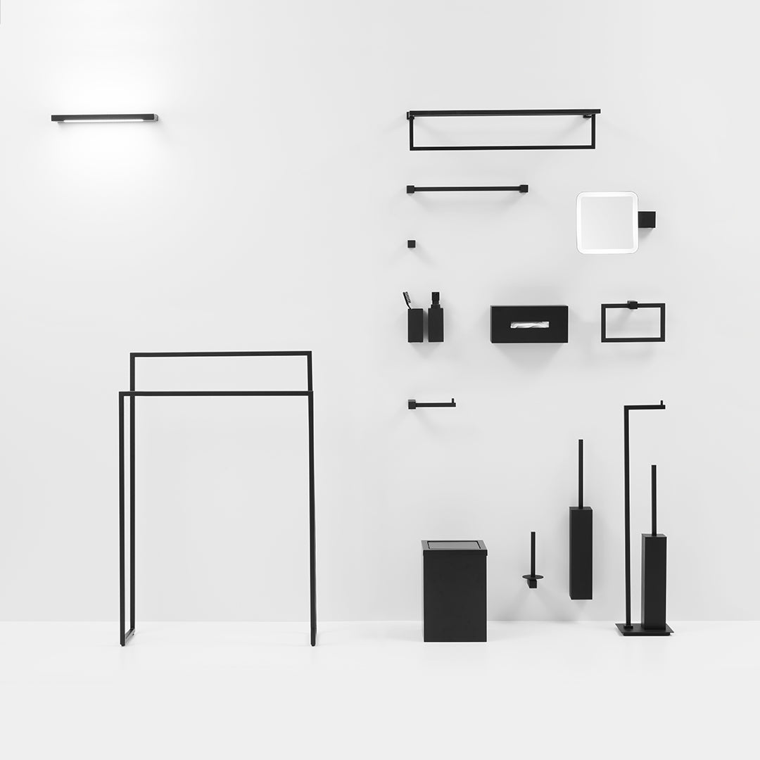 Bath bucket DECOR WALTHER DW113 black matte