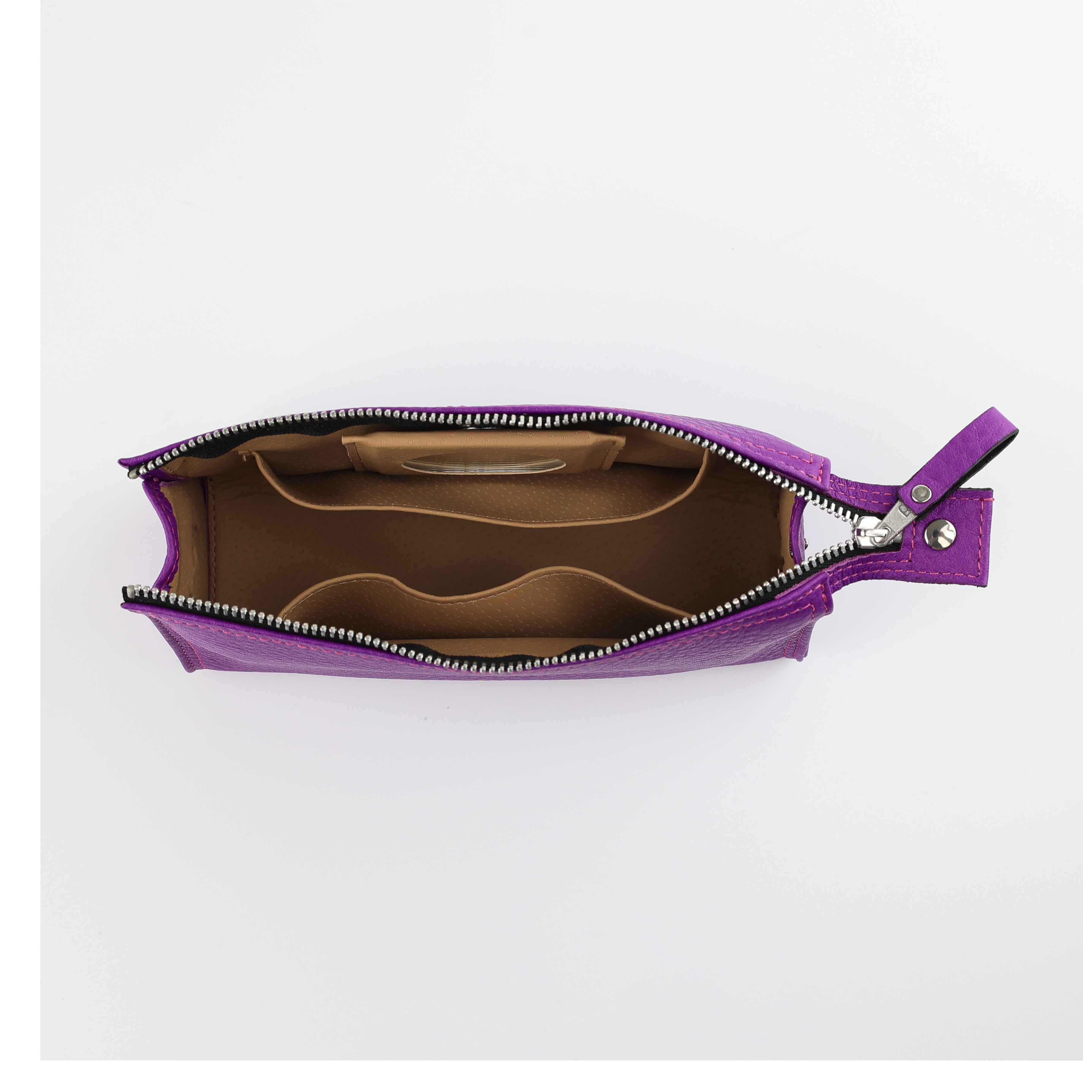 Kosmetiktasche Triangle (S) - orchidee