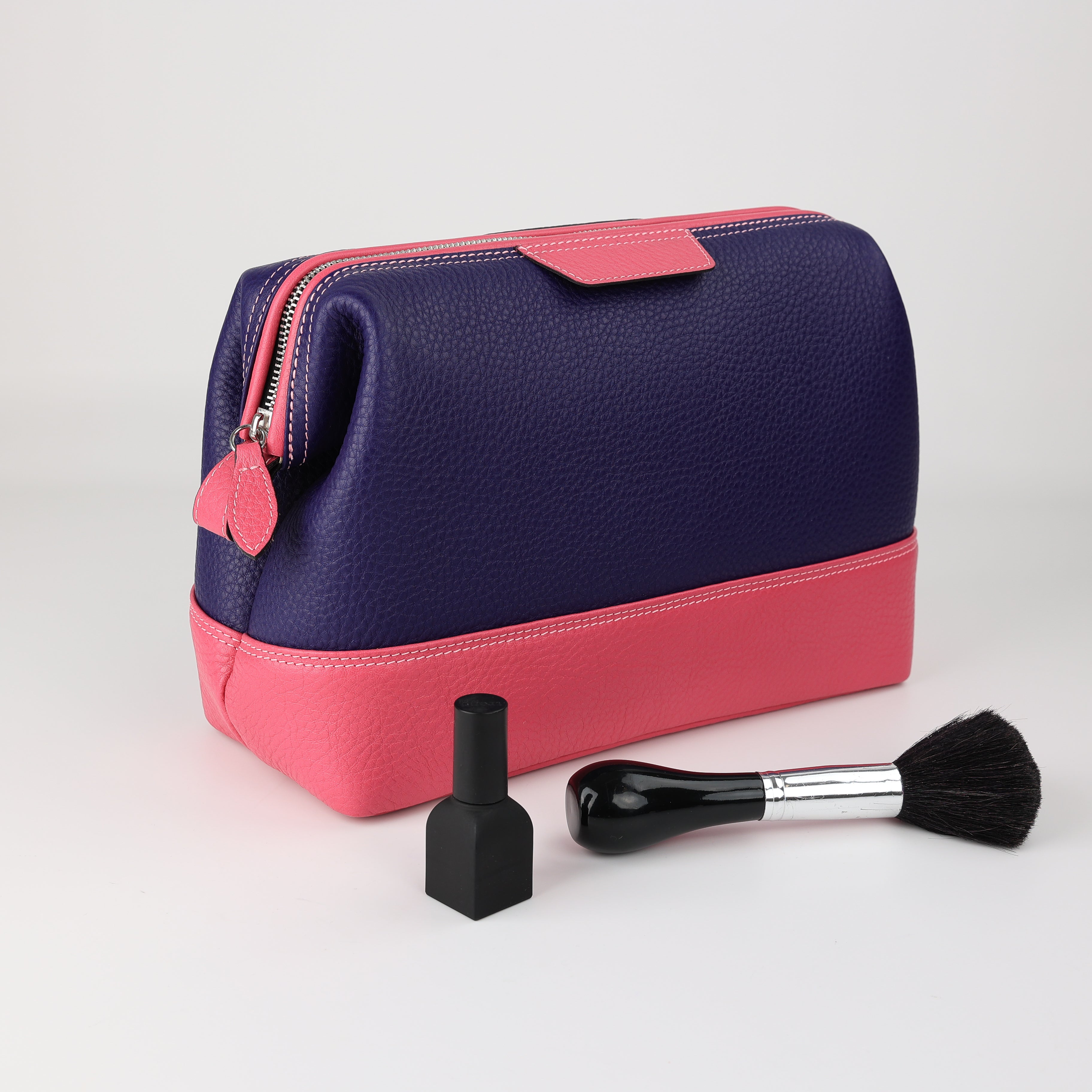 Kulturtasche Mousetrap High (L) - violett/pink