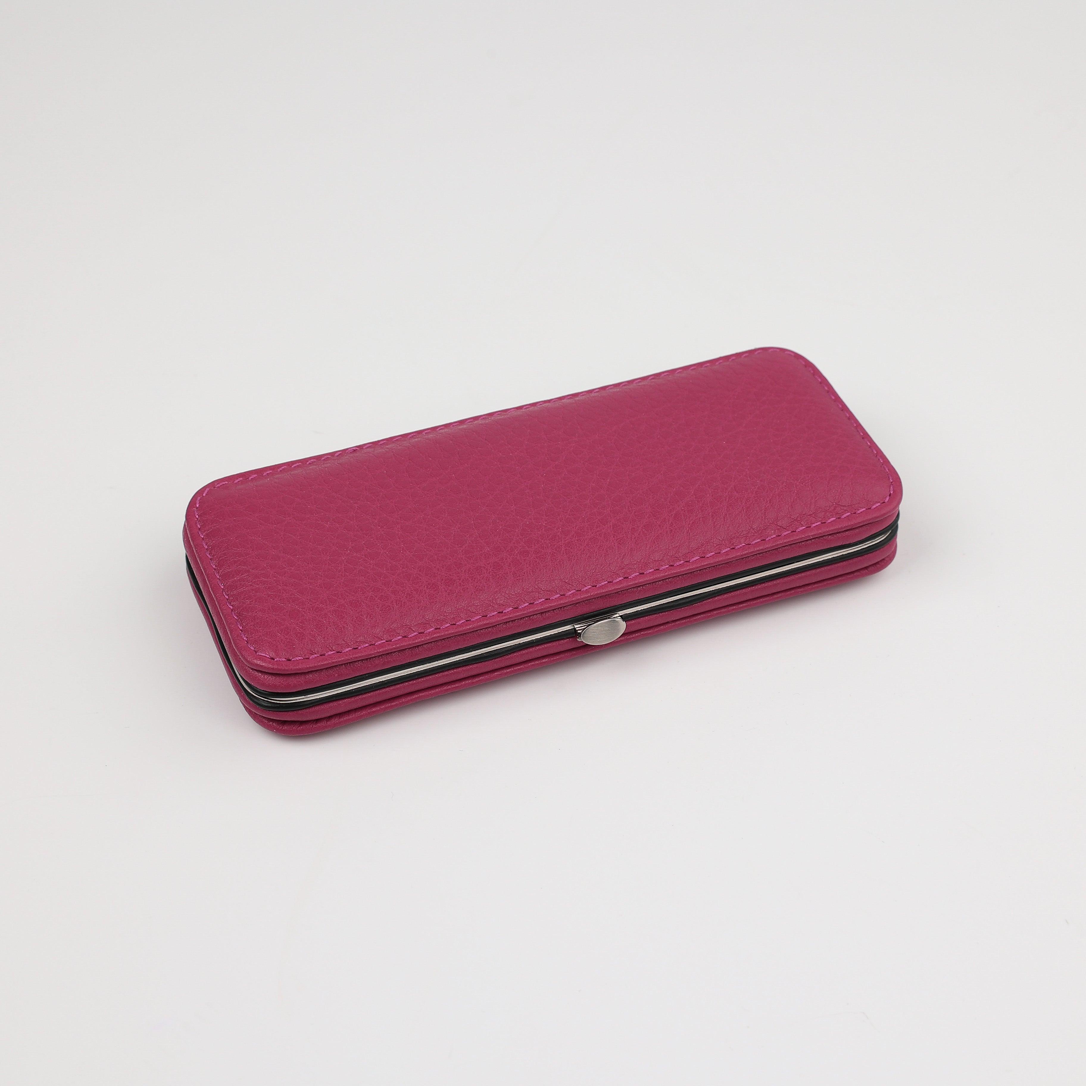 Maniküre Etui 5-Teilig Frame (L) INOX - fuchsia