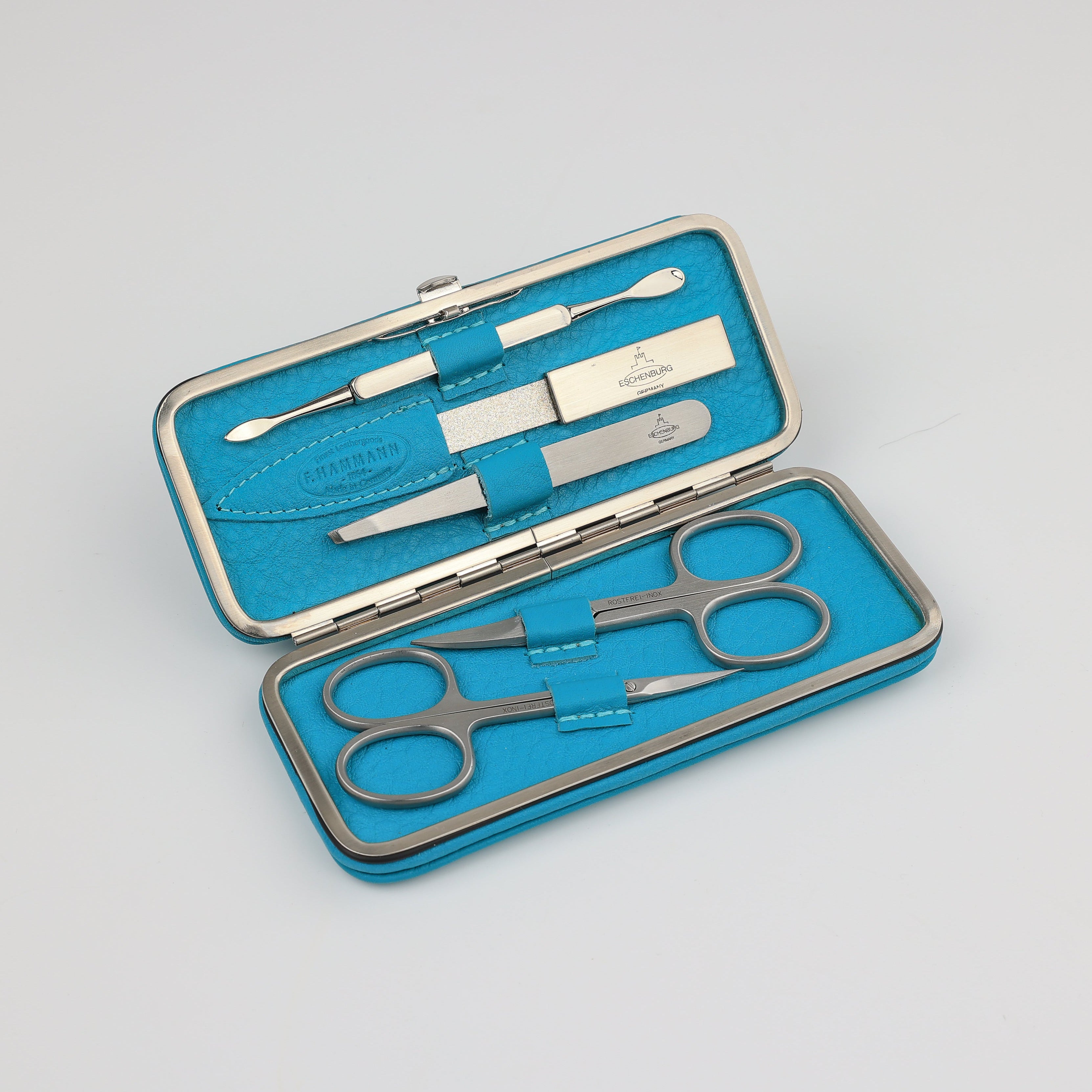 Ensemble de manucure en cuir, Frame L - 5 pièces
