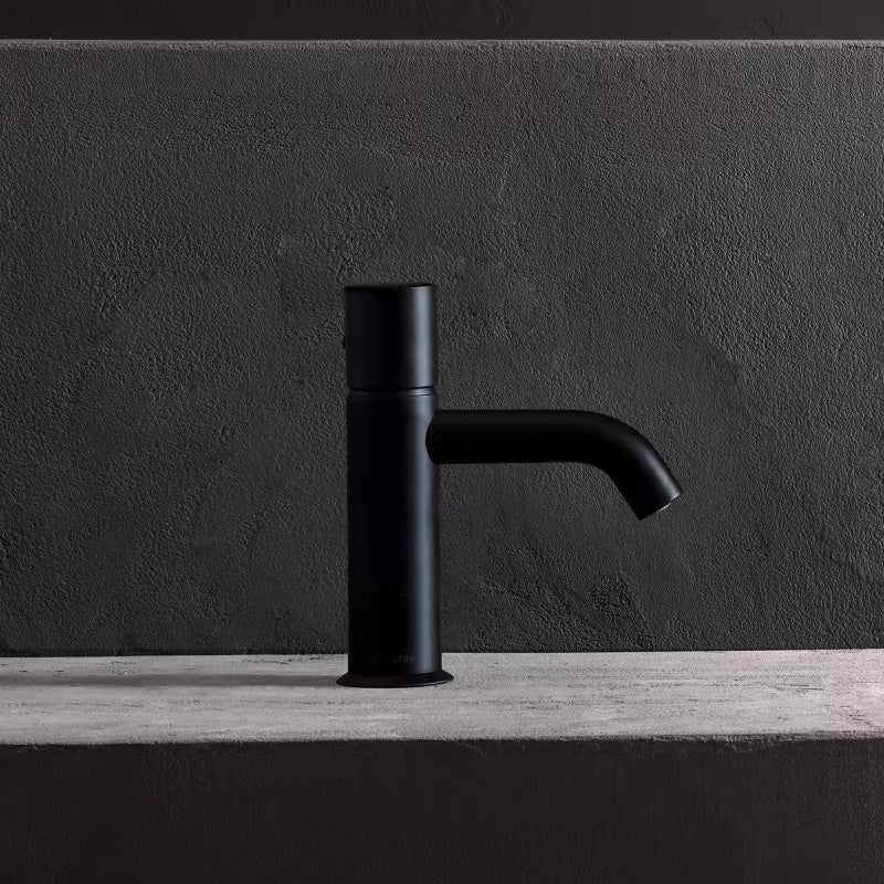 Waschtischmischer Fantini Nostromo 50 13 E903WF schwarz matt