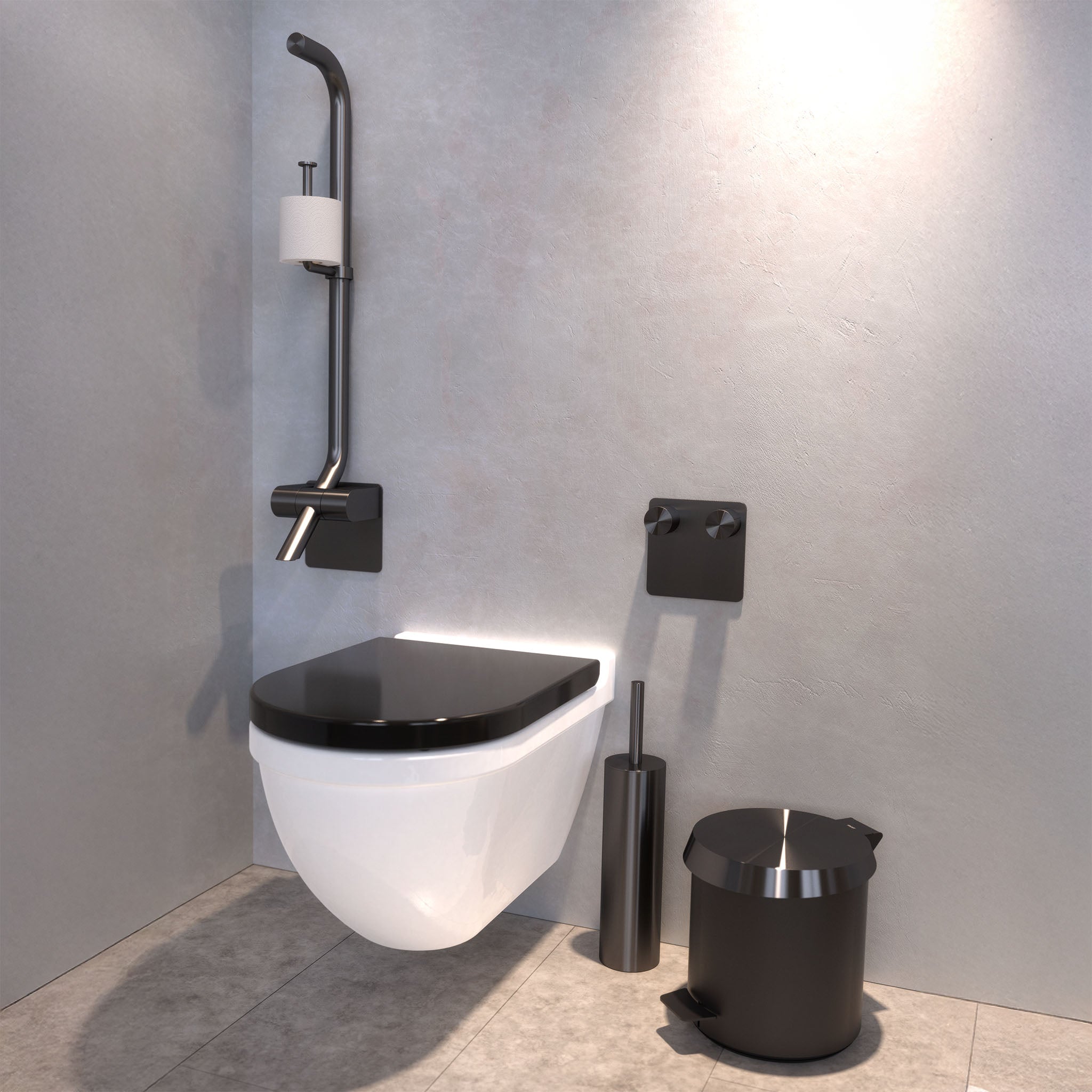 Brosse de toilette étroite NOVA2 1970