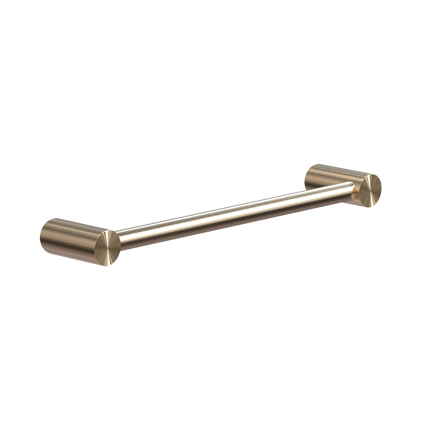 30 cm langer Haltegriff 1934 von Frost Denmark in gebürstetem Gold – stilvoll und funktional