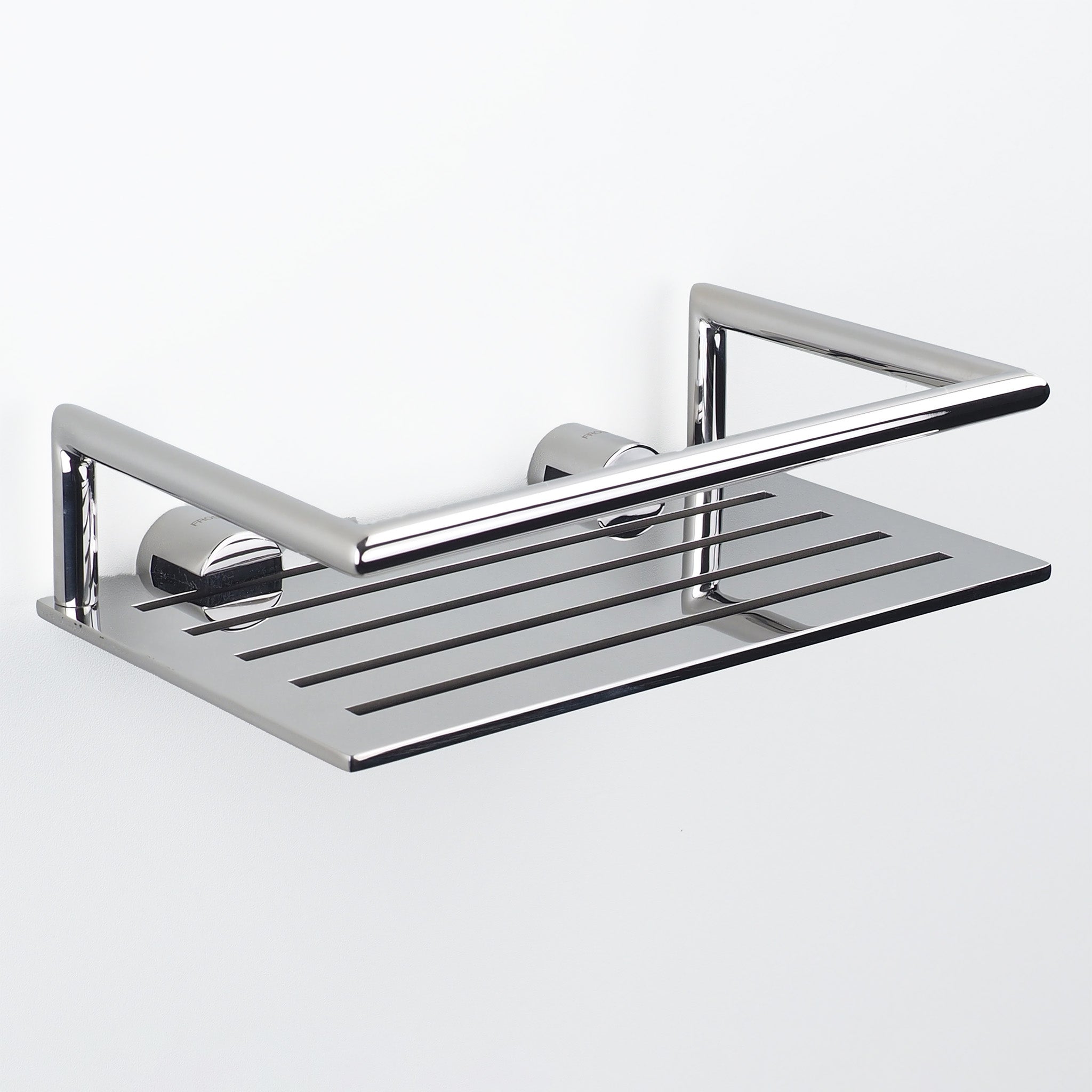 Duschablage 1937 von Frost Denmark in poliertem Edelstahl – eleganter Glanz für stilvolle Badezimmer.