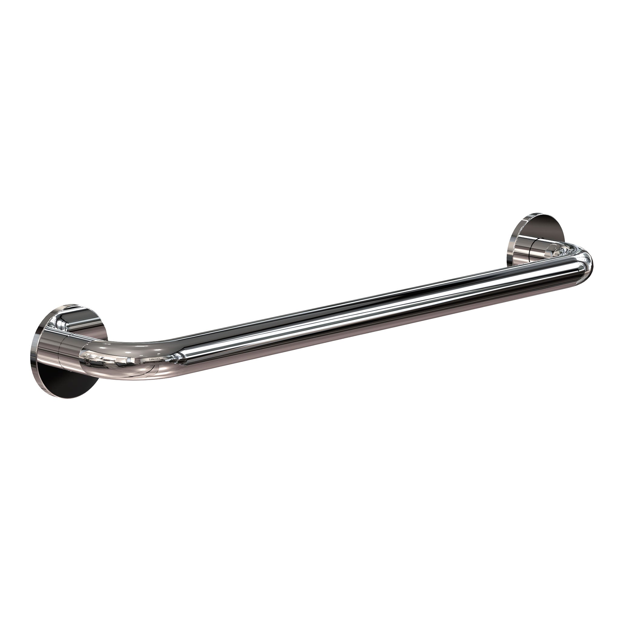 Wandmontierter Haltegriff 1965-600 aus poliertem Edelstahl – 60 cm Sicherheitsgriff für Badkomfort mit Glanzoptik