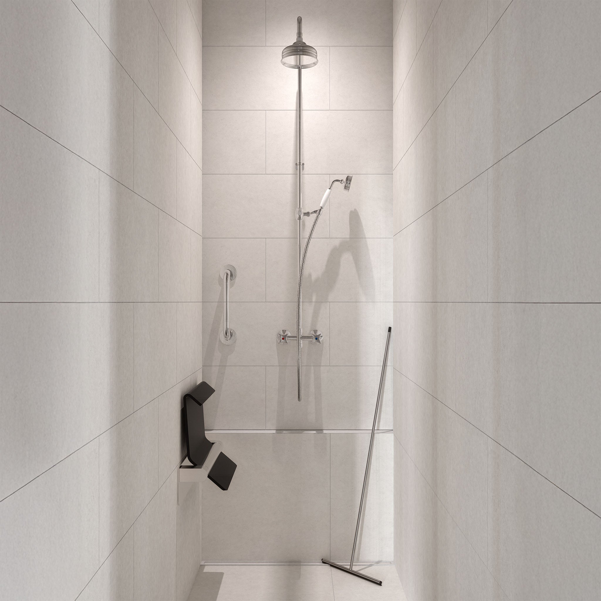 Siège de douche pliable NOVA2 CARE 1963