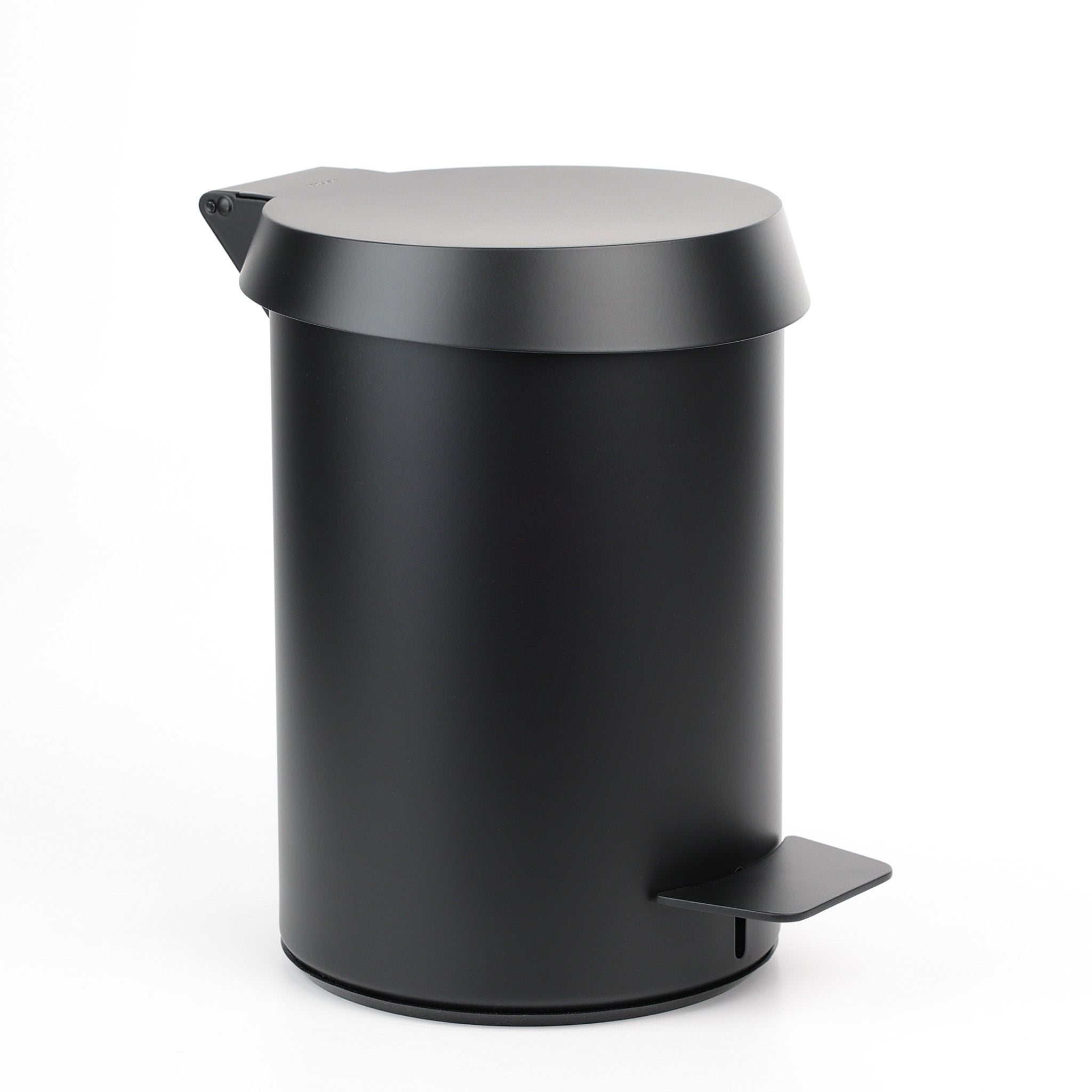 Frost Denmark Nova2 Kosmetikeimer 3000 in Schwarz matt aus rostfreiem Edelstahl mit leisem Soft Close Deckel und 3 Liter Fassungsvermögen
