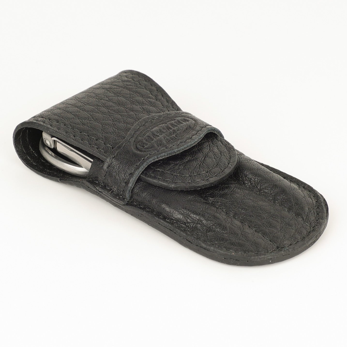 Coffret manucure en cuir avec Flap - 4 pièces INOX