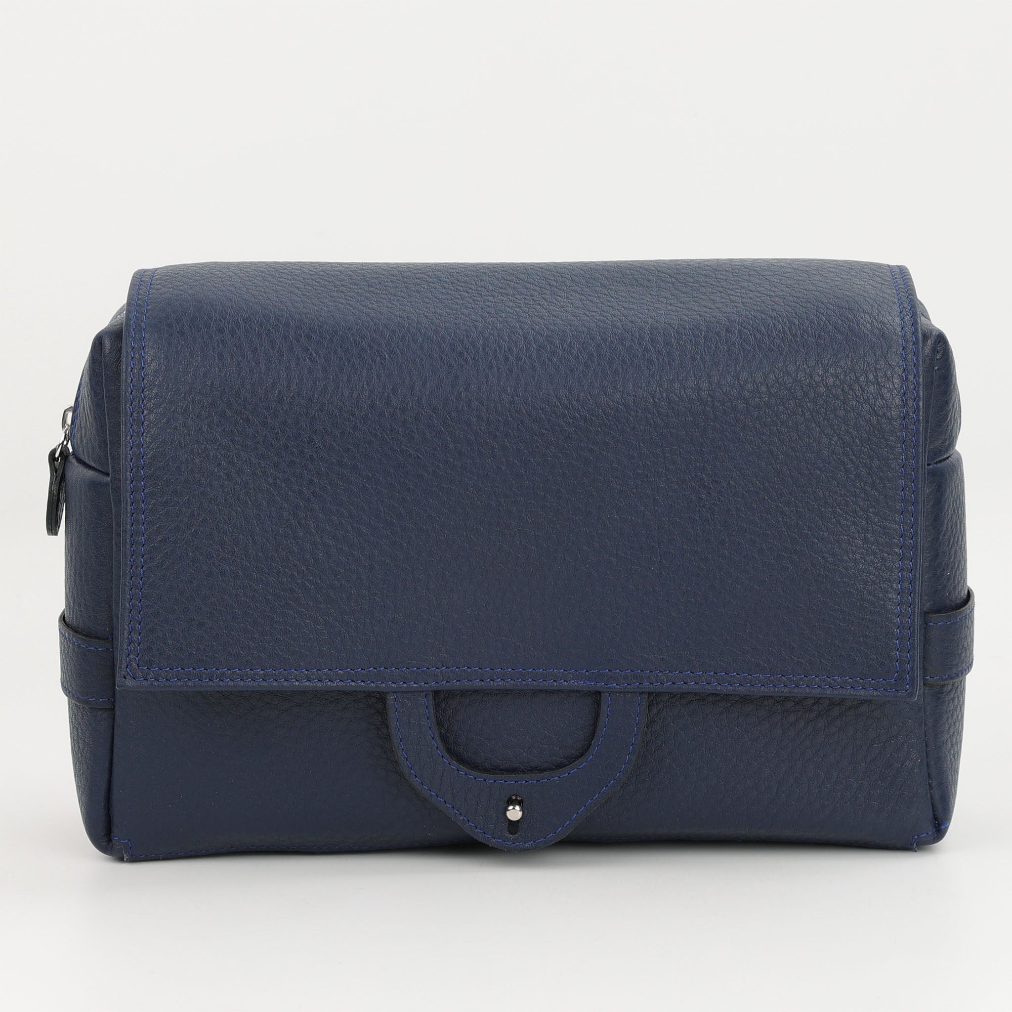 Trousse de toilette en cuir avec enrouleur, XL