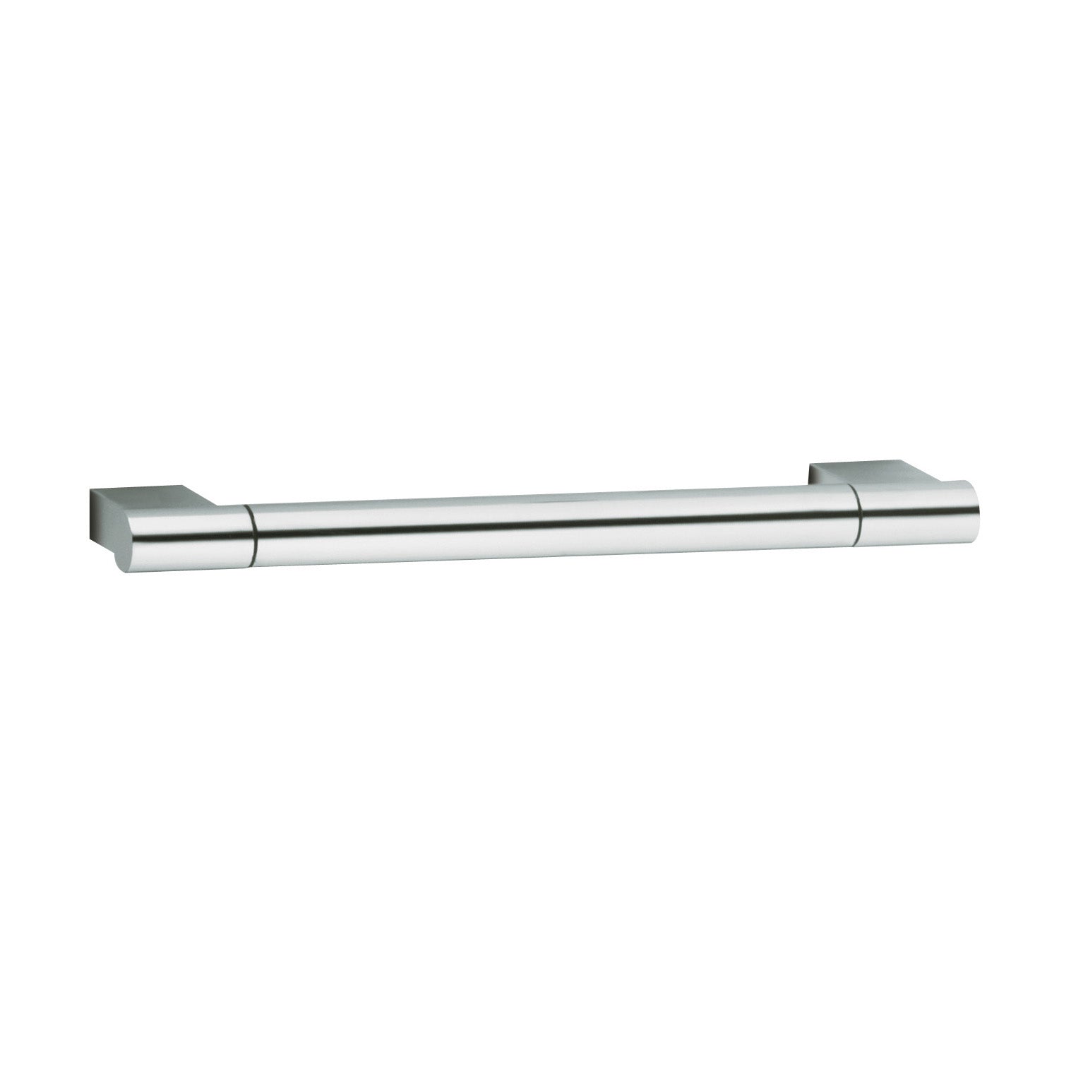 Hochwertiger Haltegriff mit 35 cm Länge in Chrom für Dusche, Badewanne und WC, senkrecht oder waagerecht montierbar und bis 115 kg belastbar.