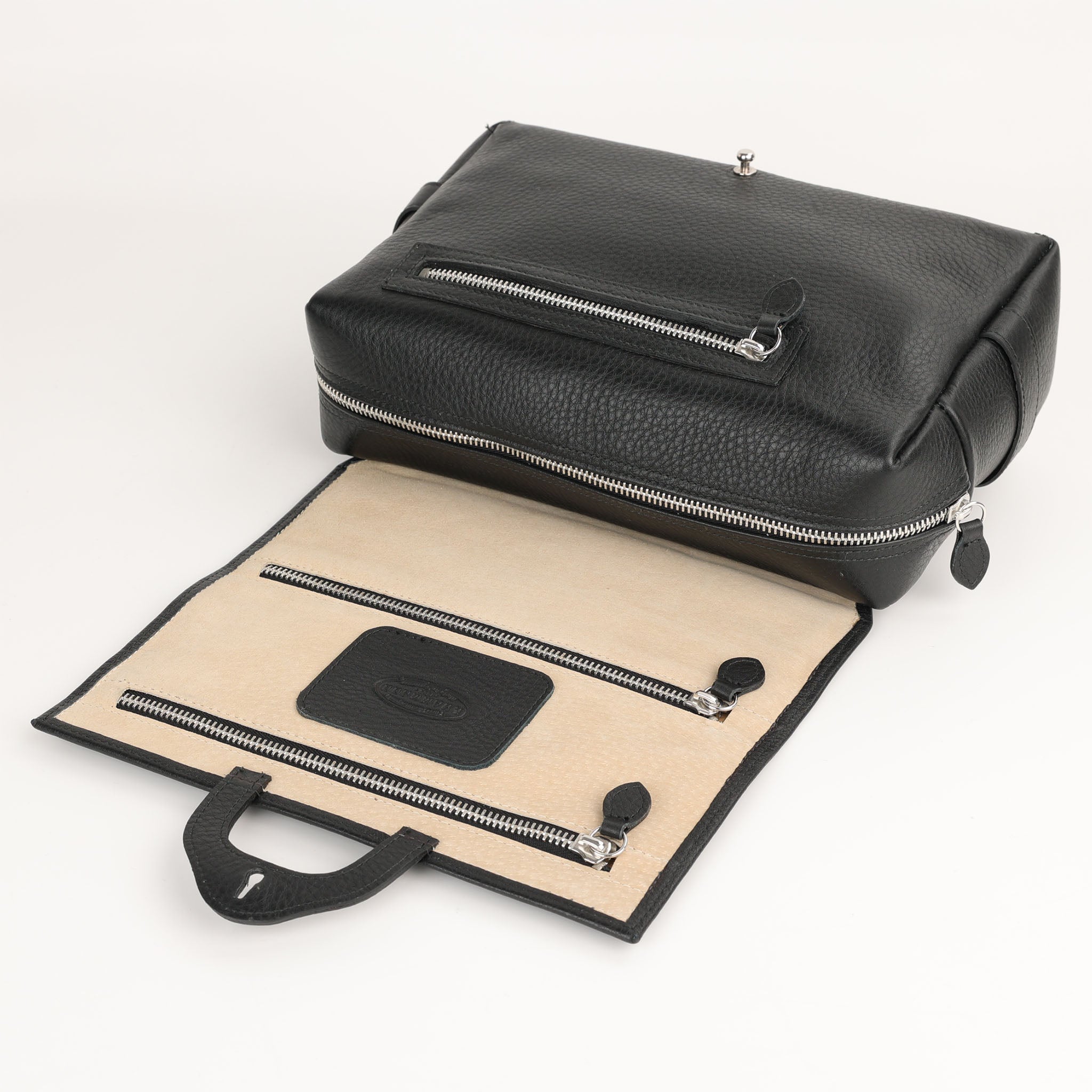 Trousse de toilette roulante - noire