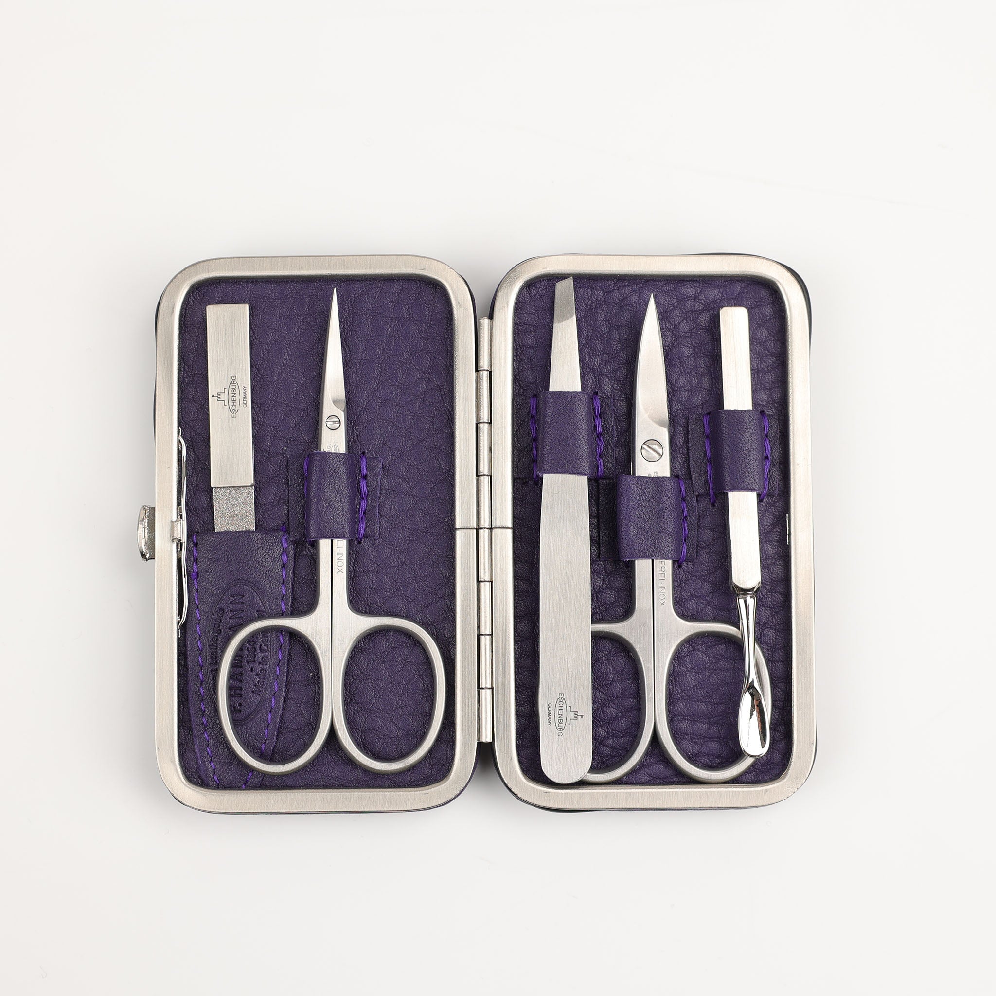 Kleines Maniküre Etui 5-Teilig - Frame (M) - violett