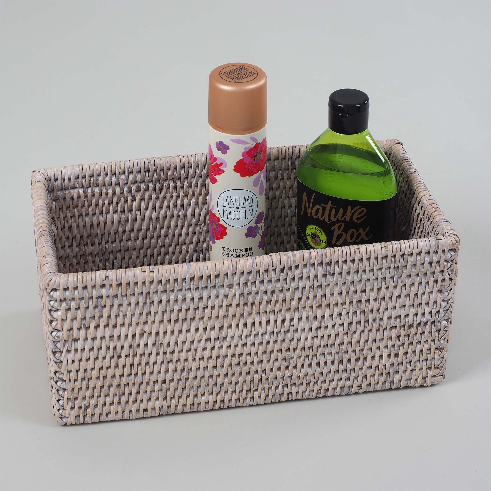 Panier porte-ustensiles en rotin UTB