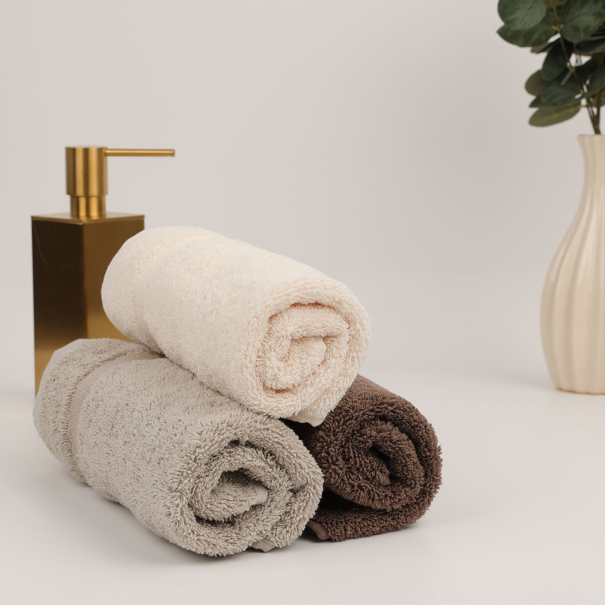 Weiches Gästetuch 30x30 cm aus der Serie Princess von Rhomtuft – 100 % Baumwolle, flauschig, saugstark und hochwertig verarbeitet