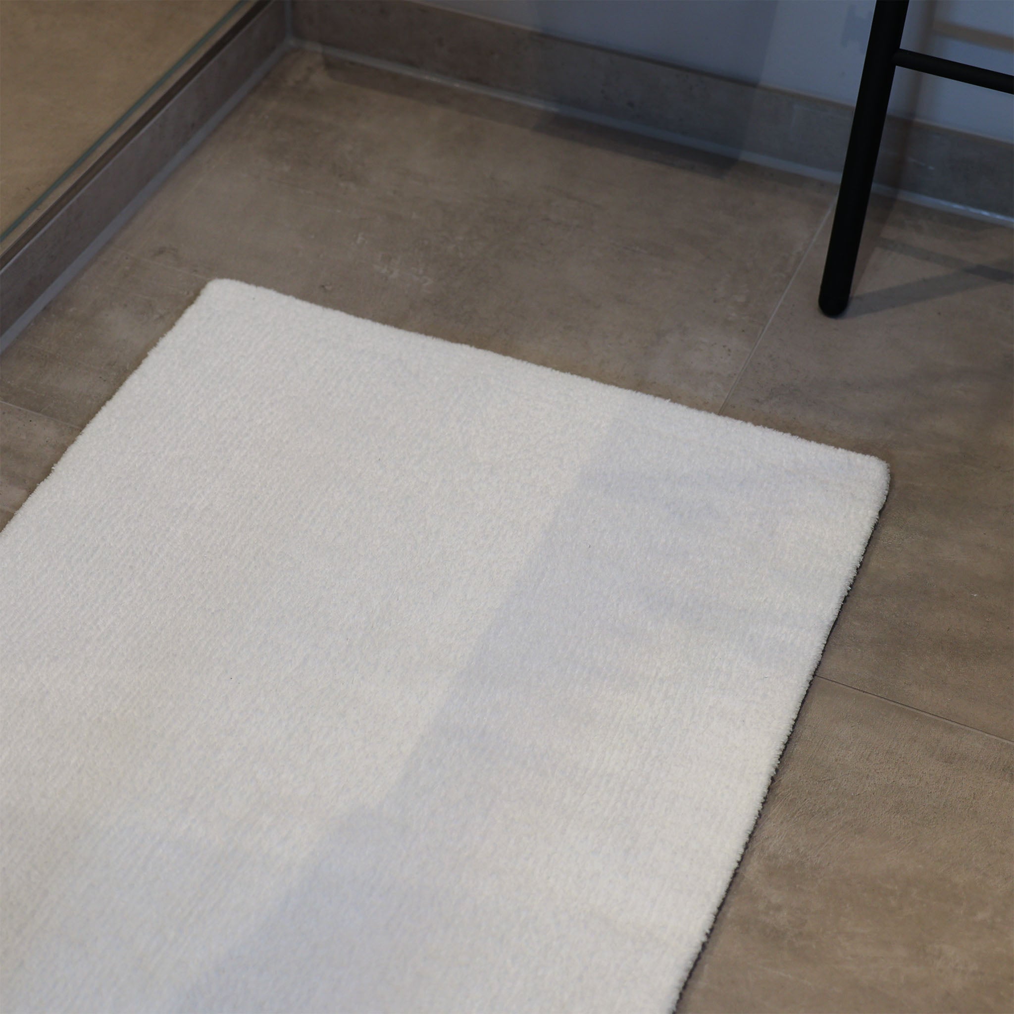 Weicher Badteppich-Rhomtuft Pur-Reine Baumwolle-beidseitig verwendbar-langlebige Qualität-Entspannung pur im eigenen Bad